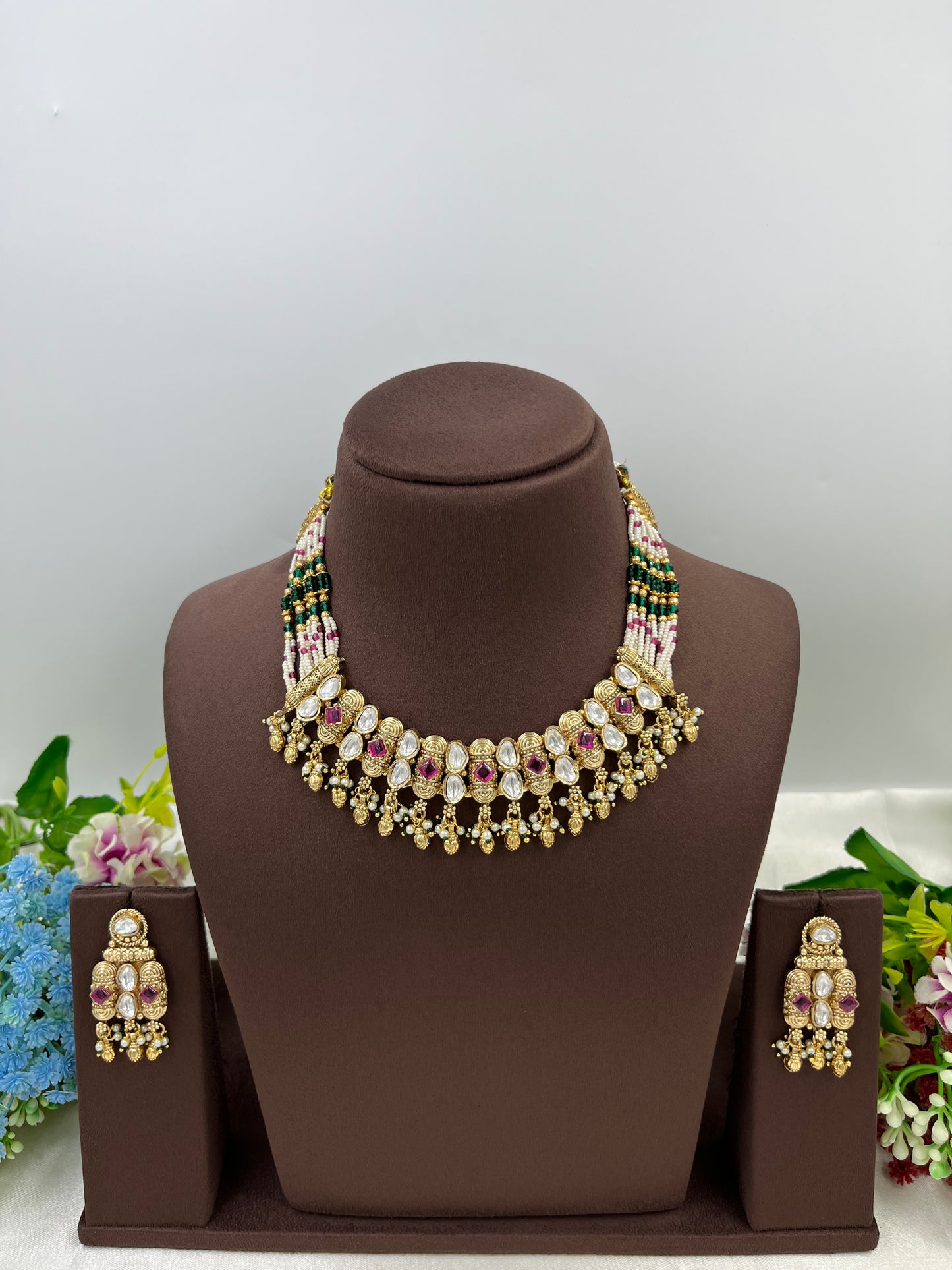 Jak Heritage Premium Moti Necklace
