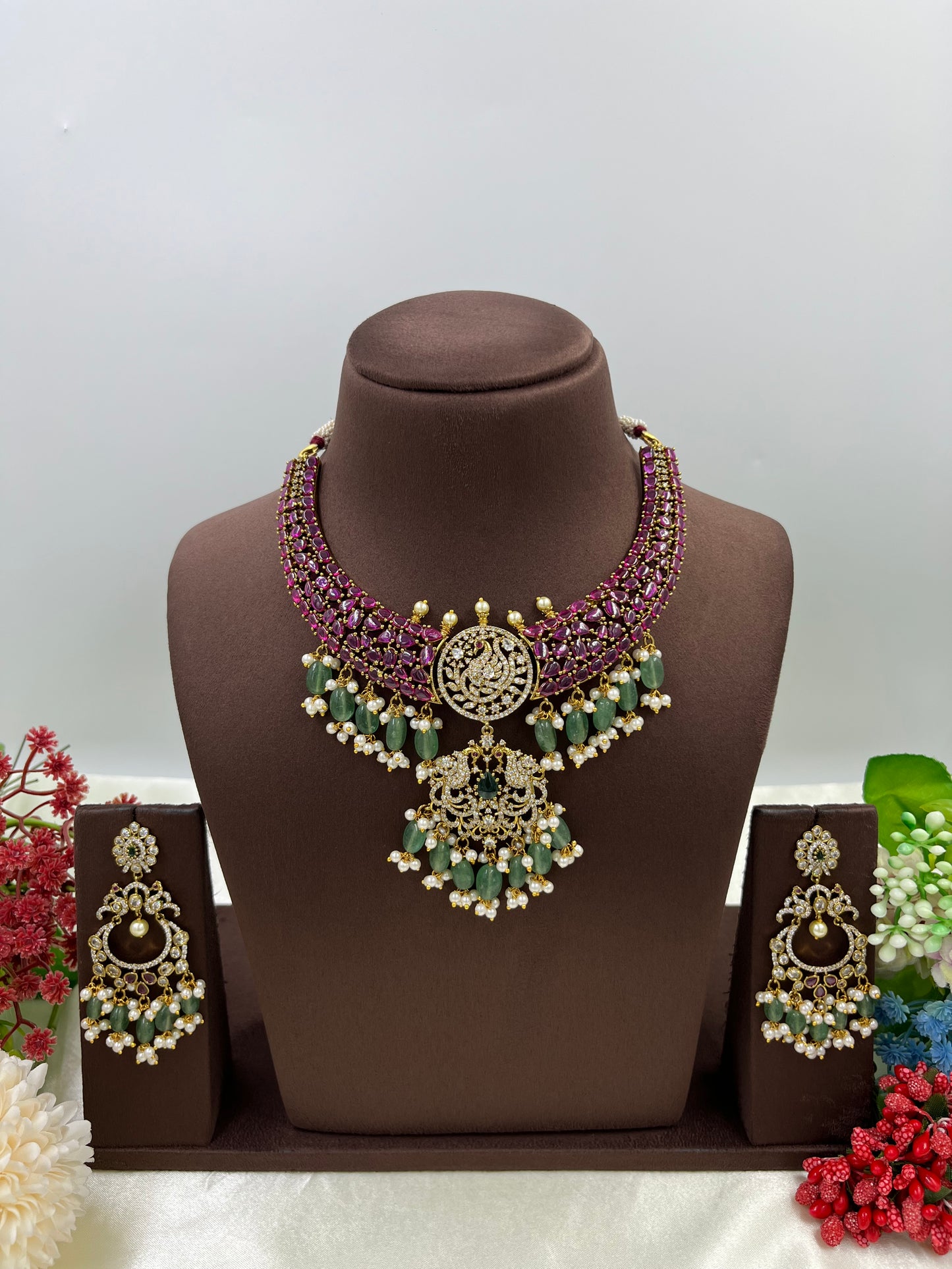 Jijabai Premium Victorian Hasli Necklace