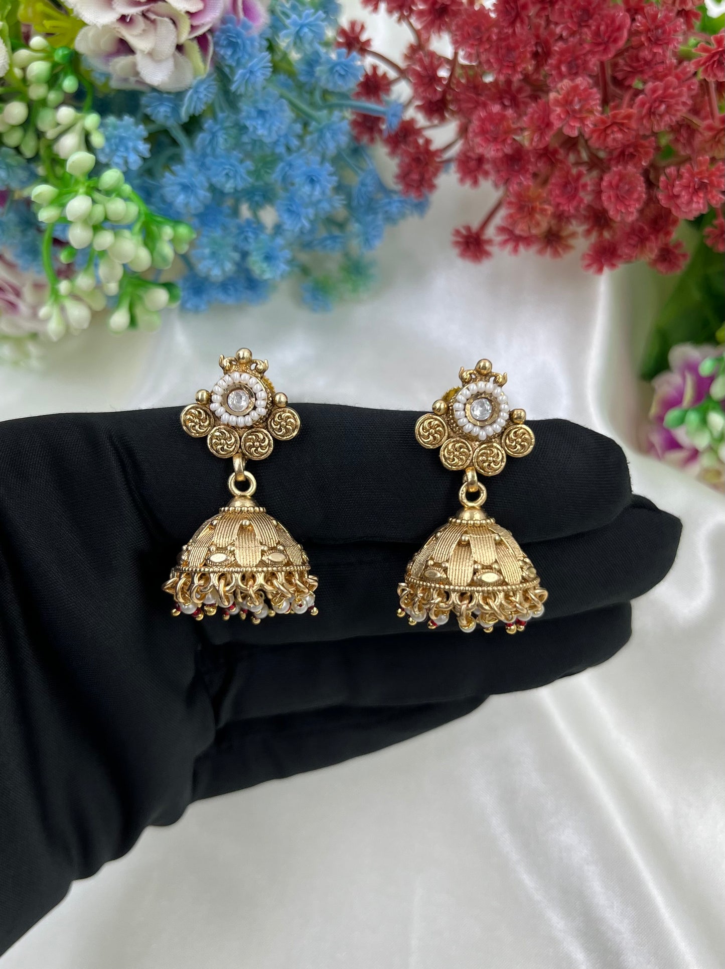 Anju Brass Jhumka