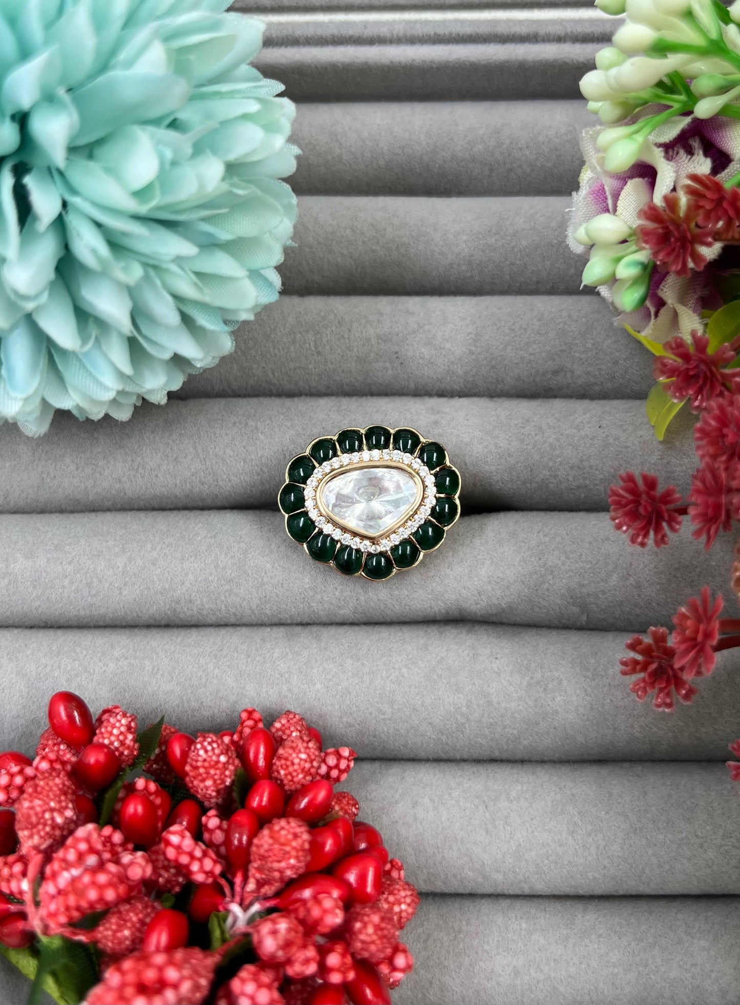 Nritya Moissanite Ring