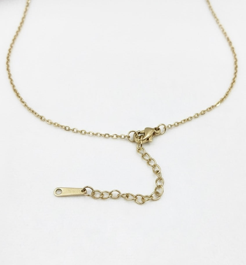 Bow Gold Necklace
