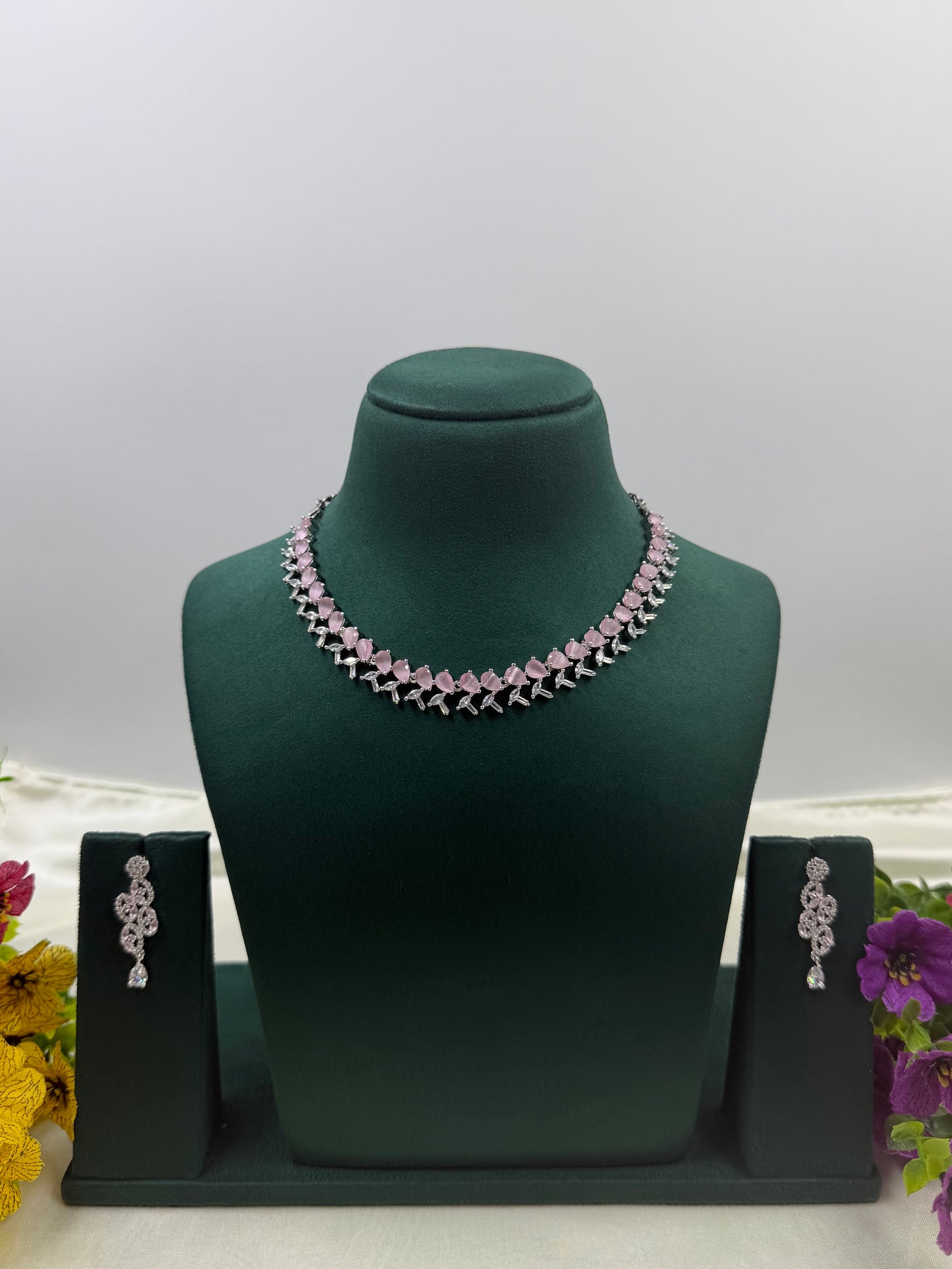 Nora American Diamond Delicate Necklace