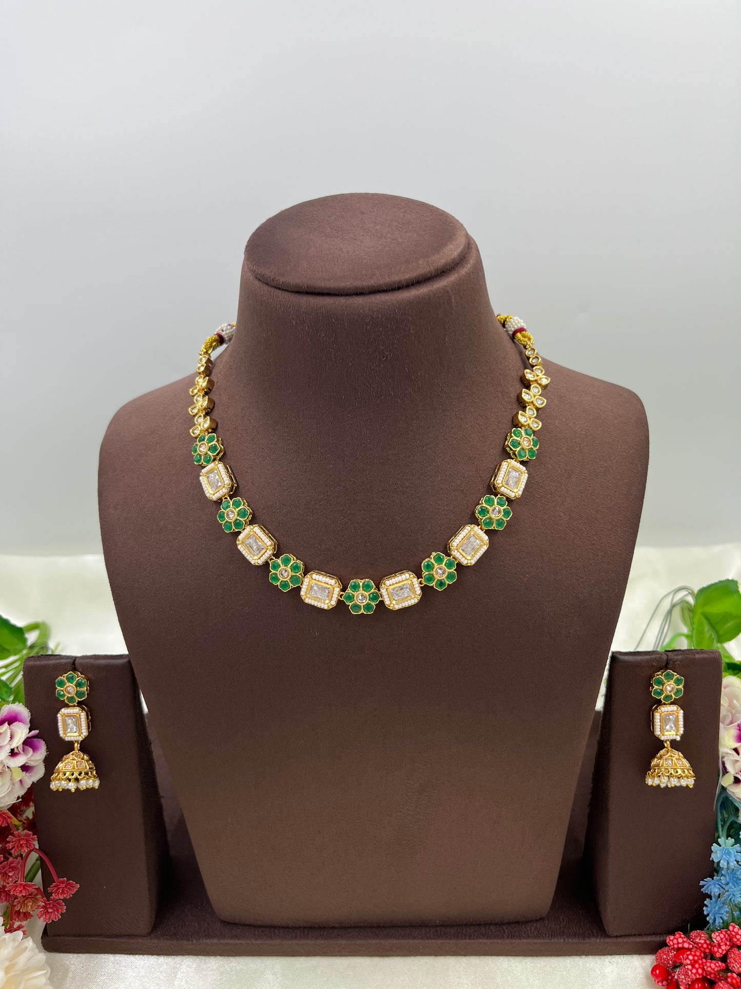 Multi Delicate Kundan Necklace