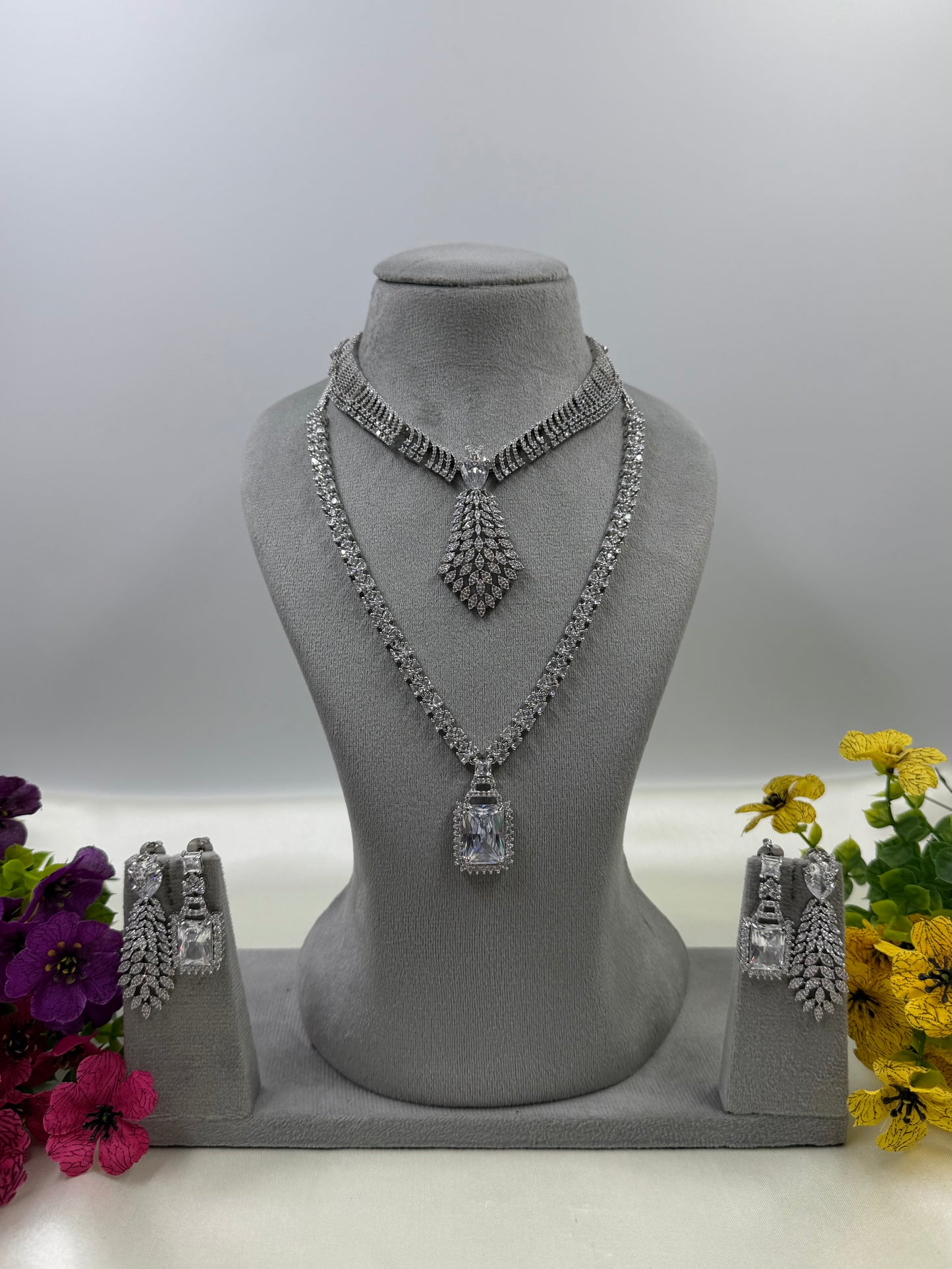 Grace American Diamond Combo Set