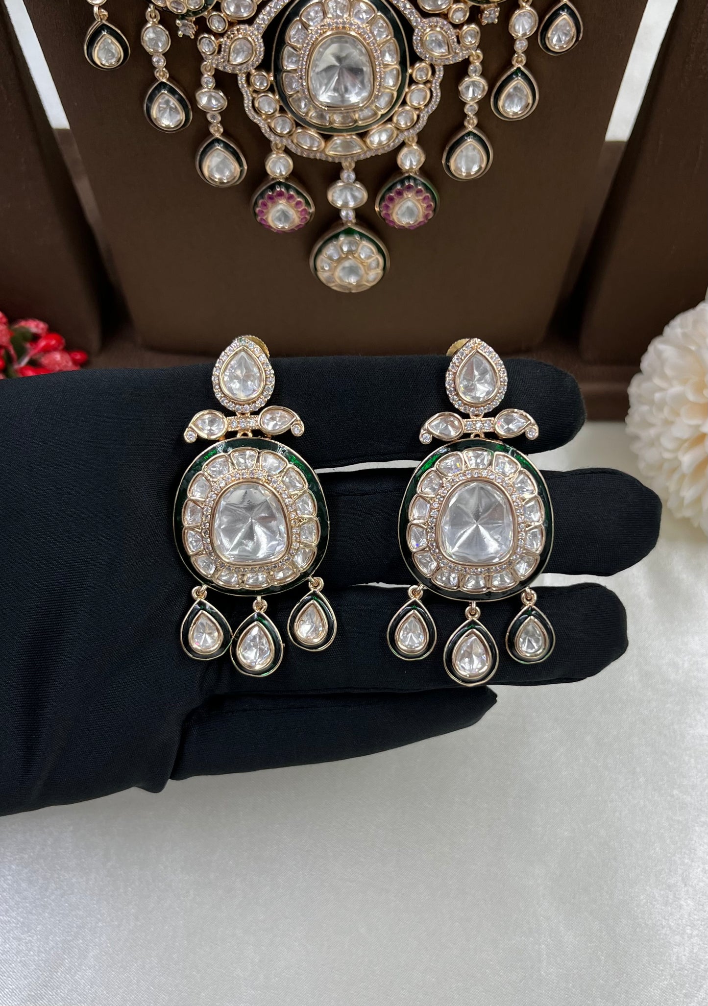 Sethu Premium Moissanite Long Necklace
