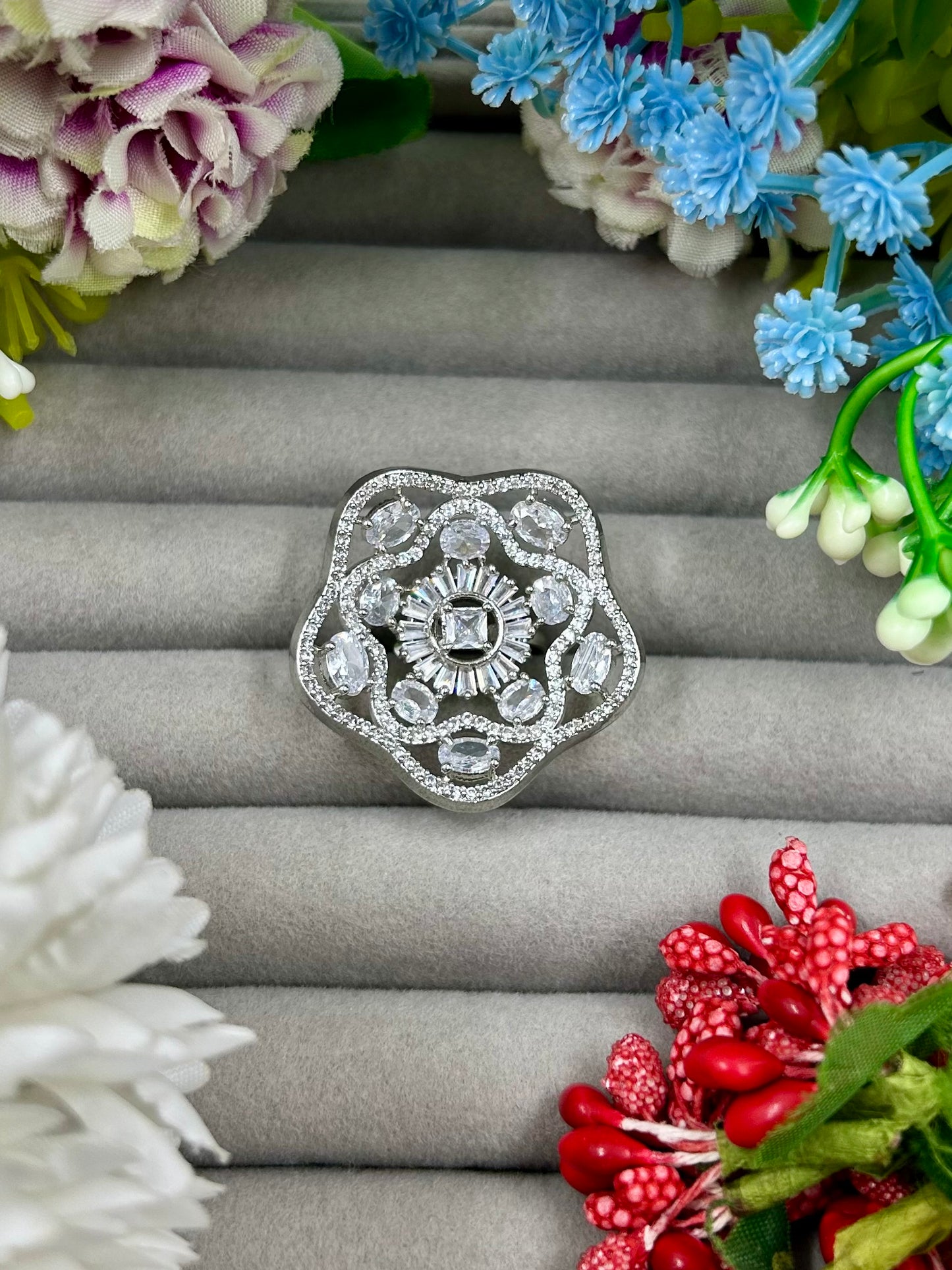 Shravani American Diamond Ring