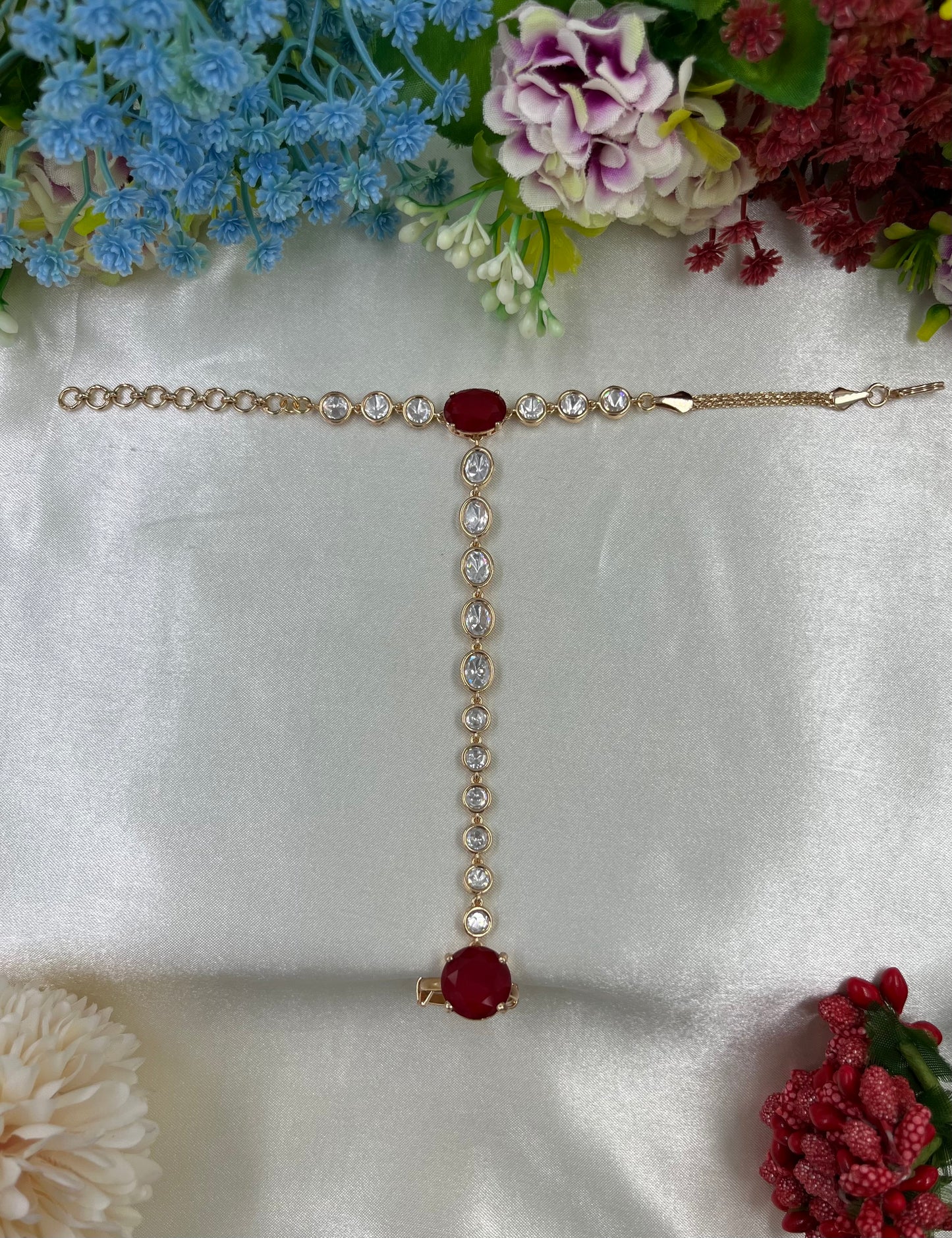 Siddhi Moissanite Premium Hath Panja (One pis)