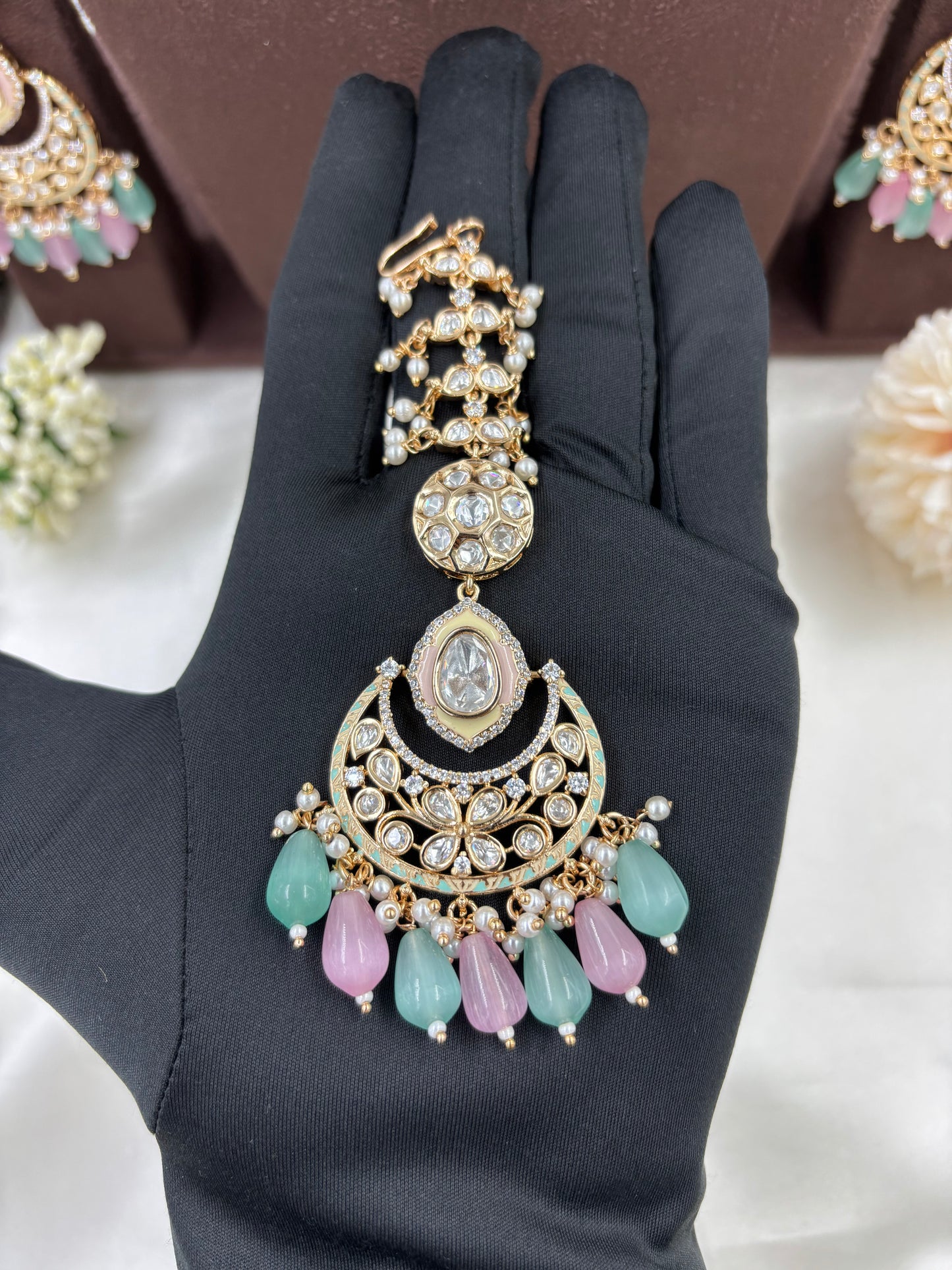 Heena Multicolor Bridal Necklace set