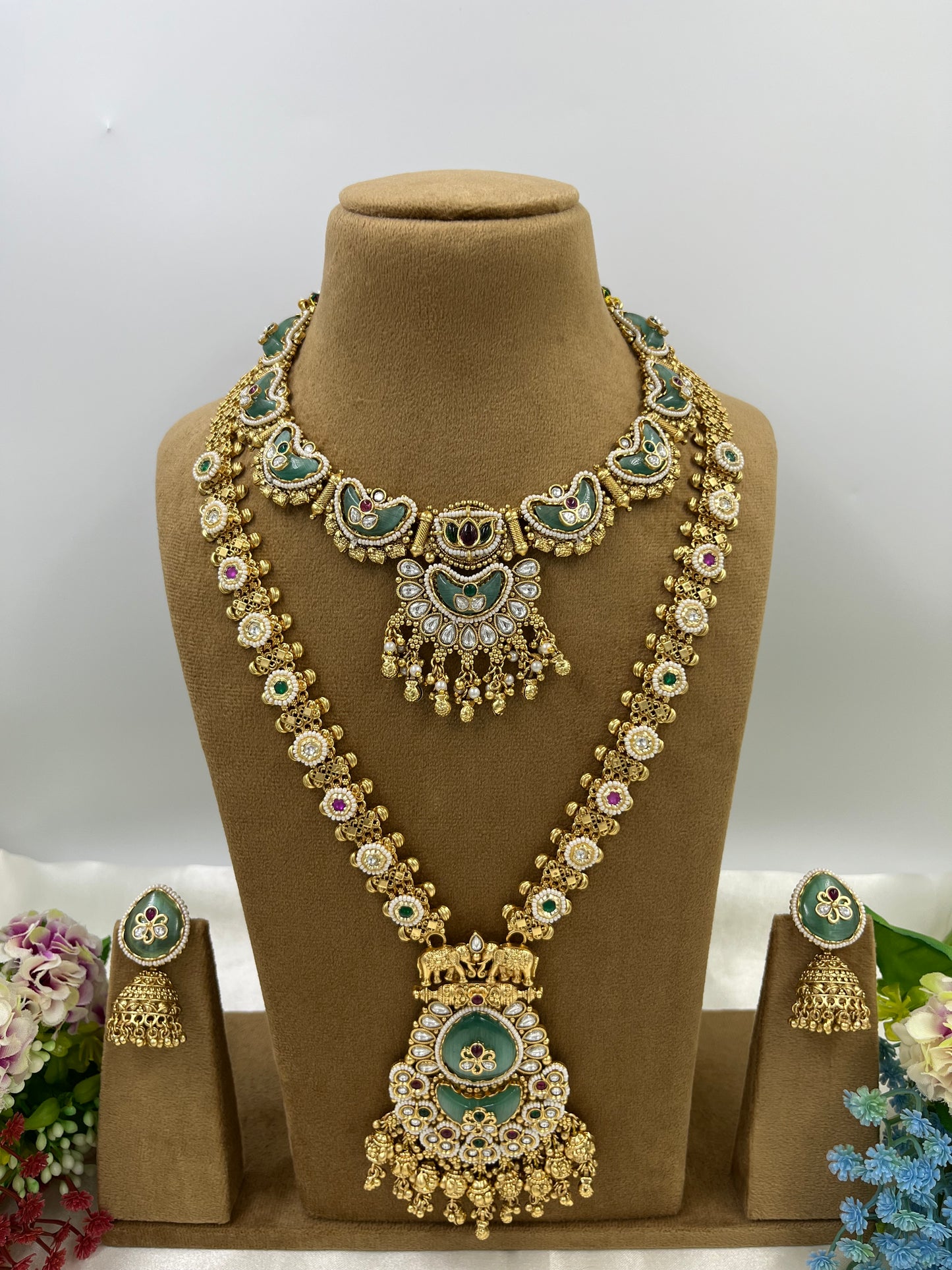 Vedhika Heritage Combo Necklace