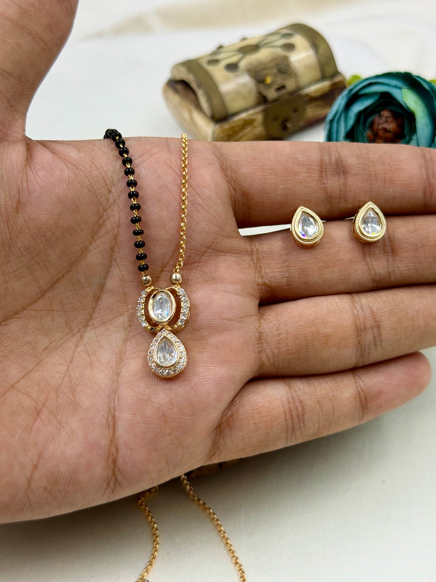 Mahima Moissanite Mangalsutra