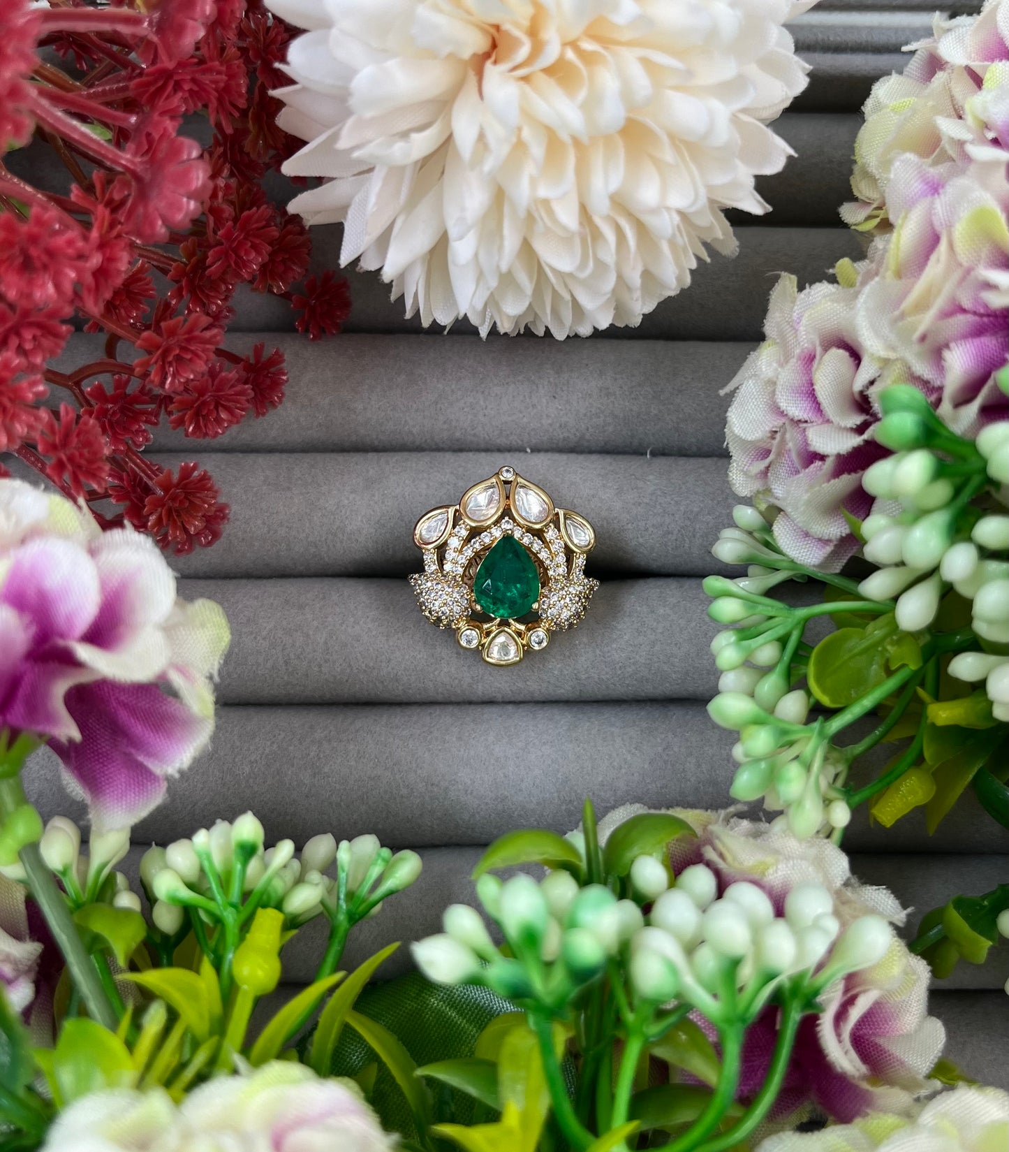 Veloura Moissanite Ring