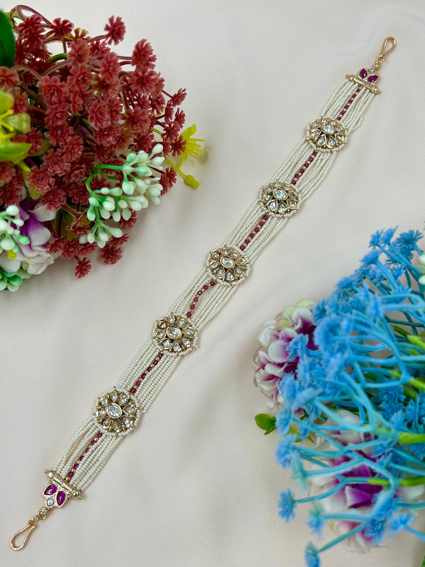 Prapti Moissanite Sheesh Patti
