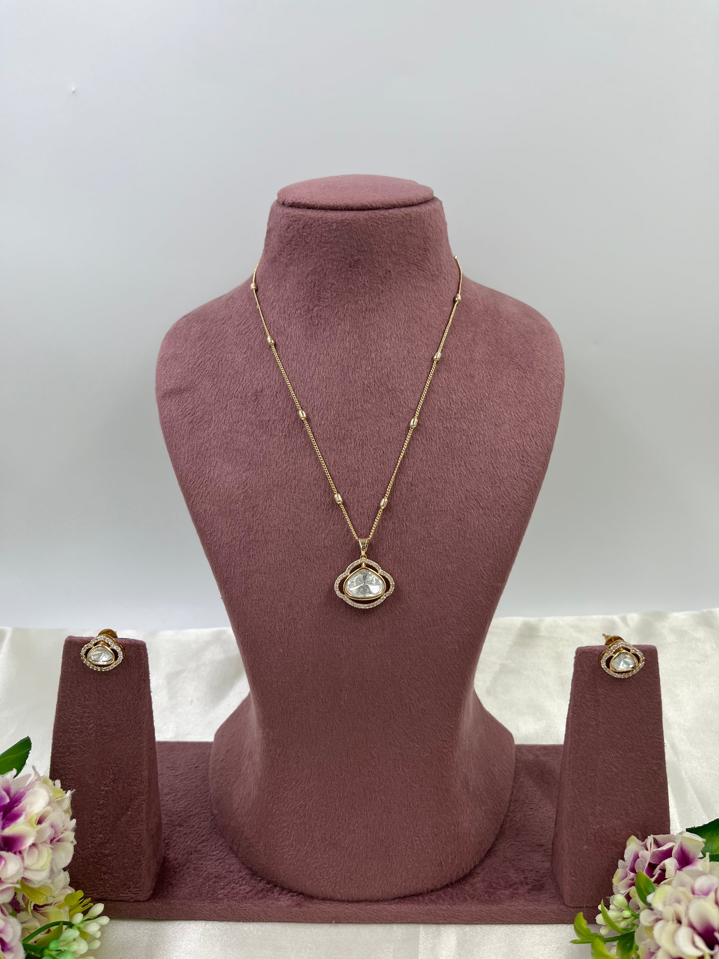 Meher Antique Kundan Set