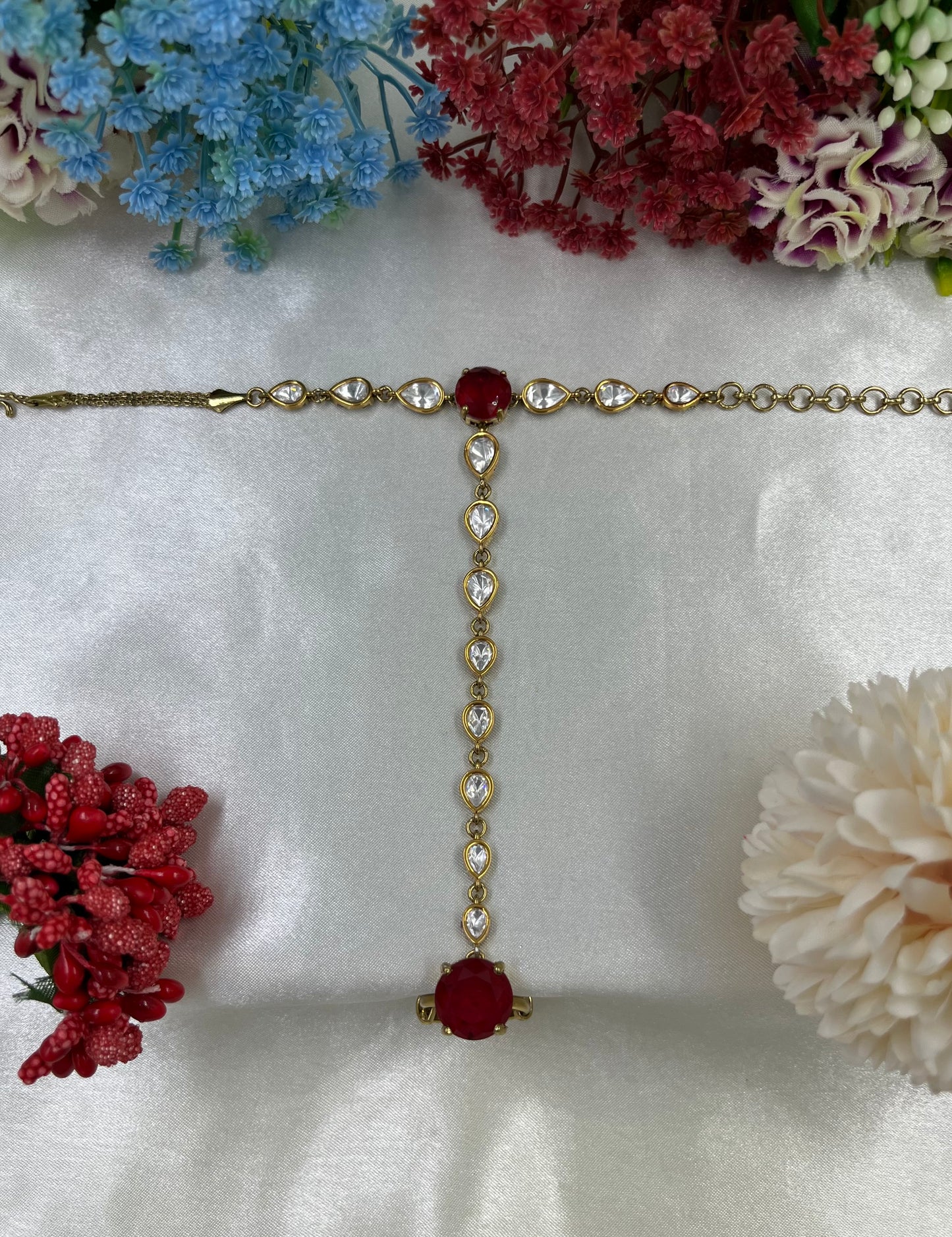 Tanishkaa Moissanite Premium Hath Panja (One pis)