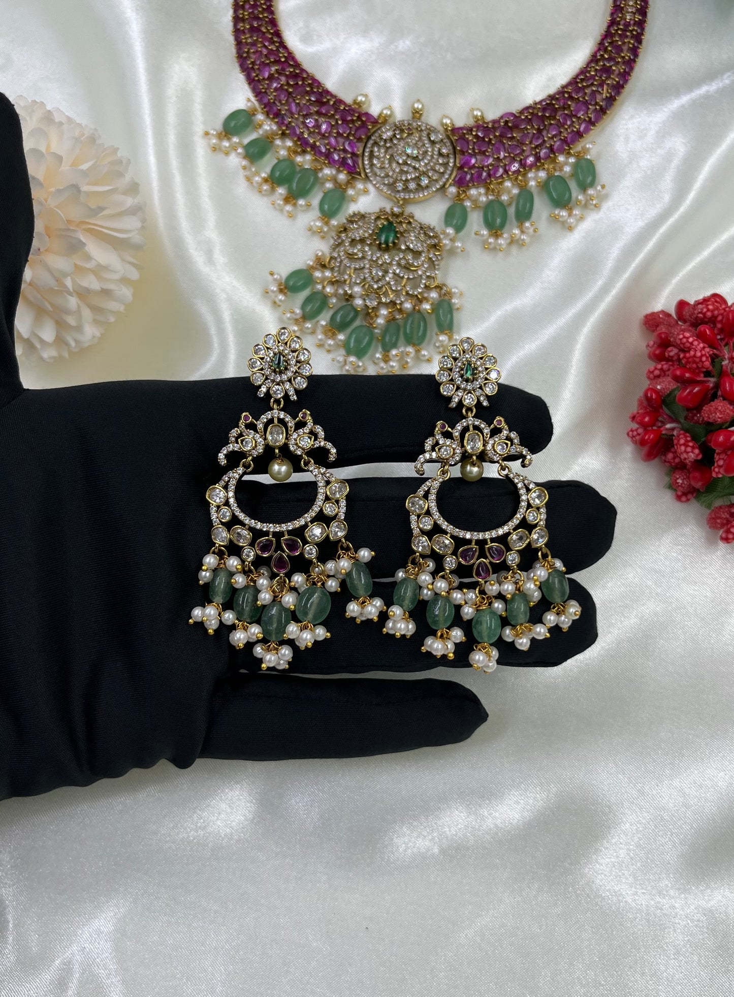 Jijabai Premium Victorian Hasli Necklace