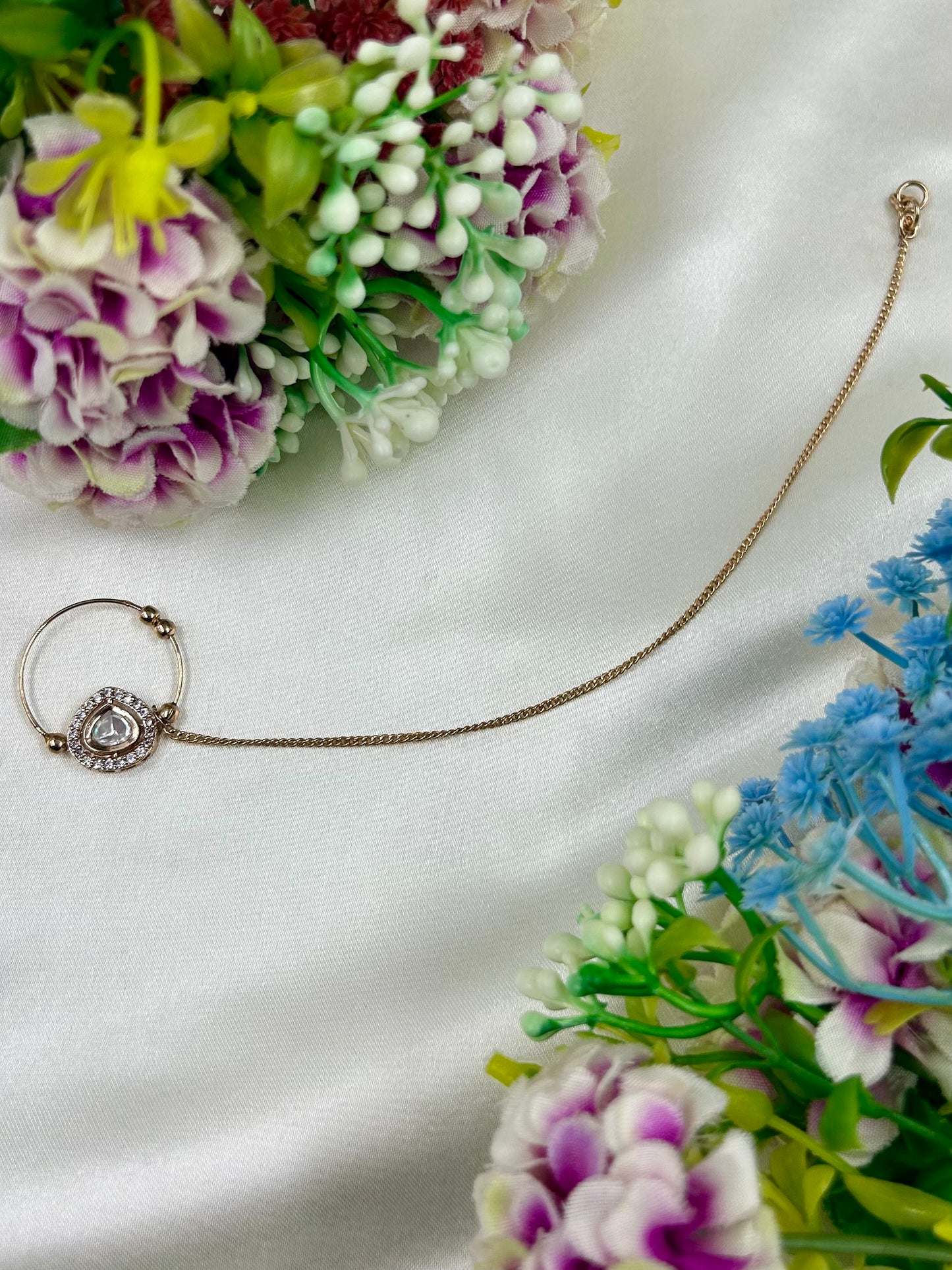 Rishika Moissanite Nose Ring