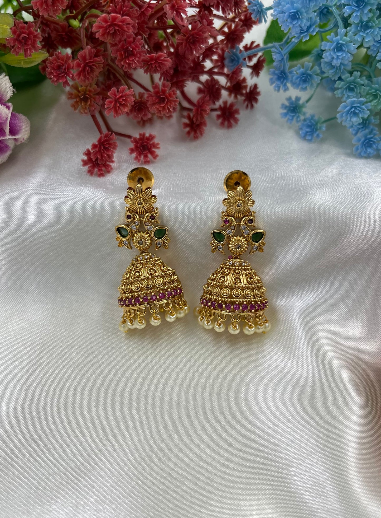 Diya Brass Jumka