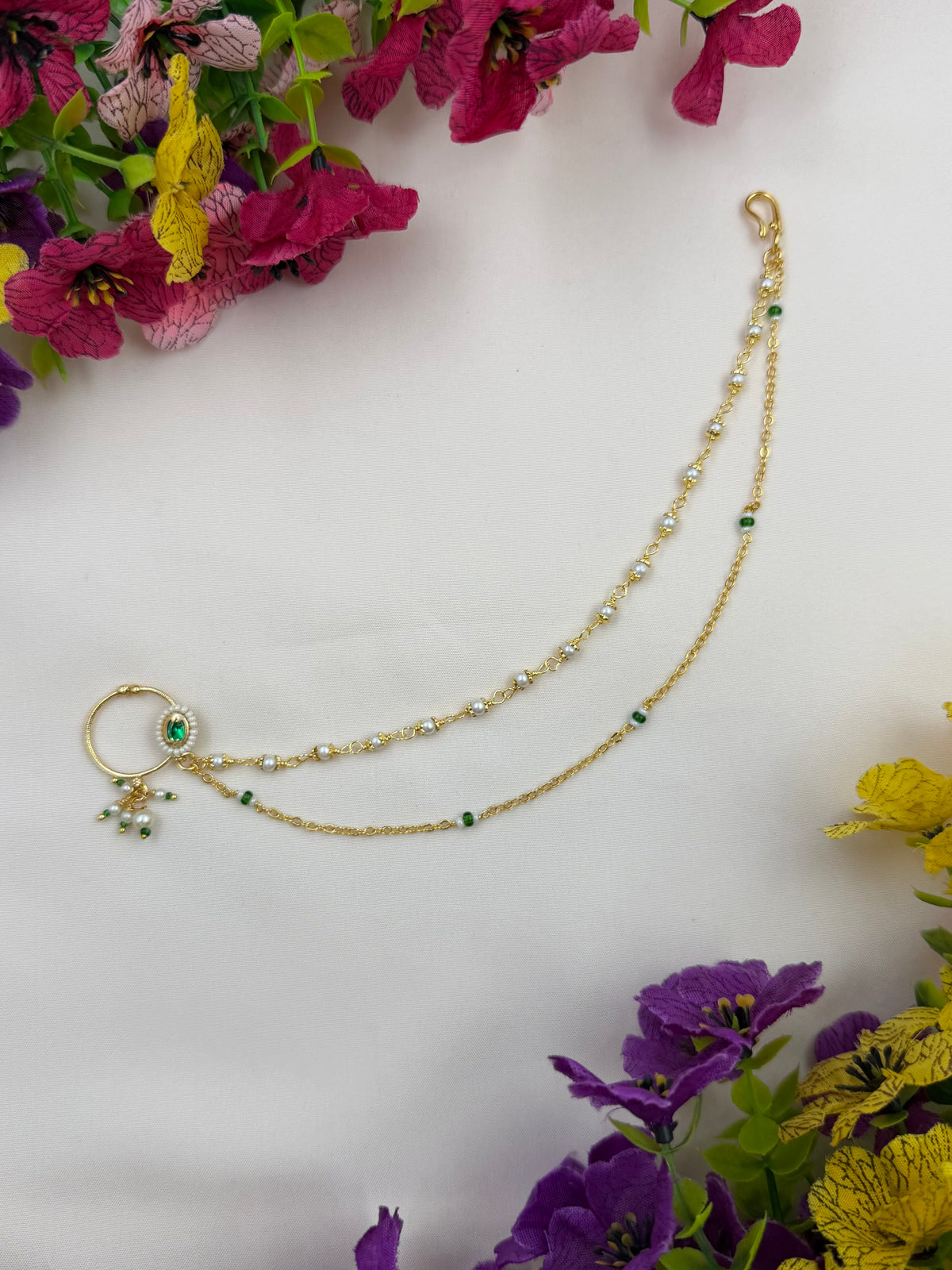 Misty Traditional Indian Nose Ring