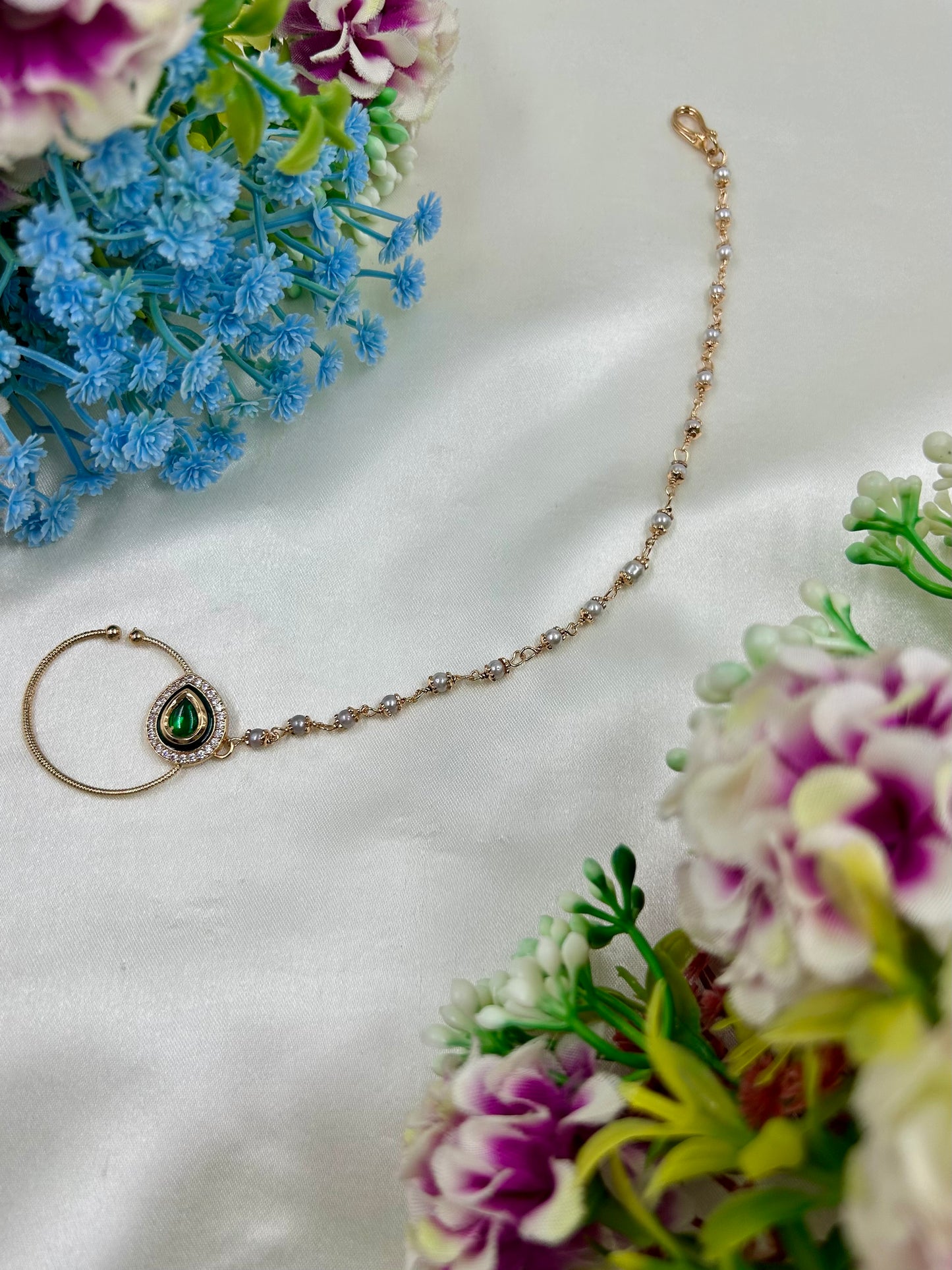 Anjali Moissanite Nose Ring