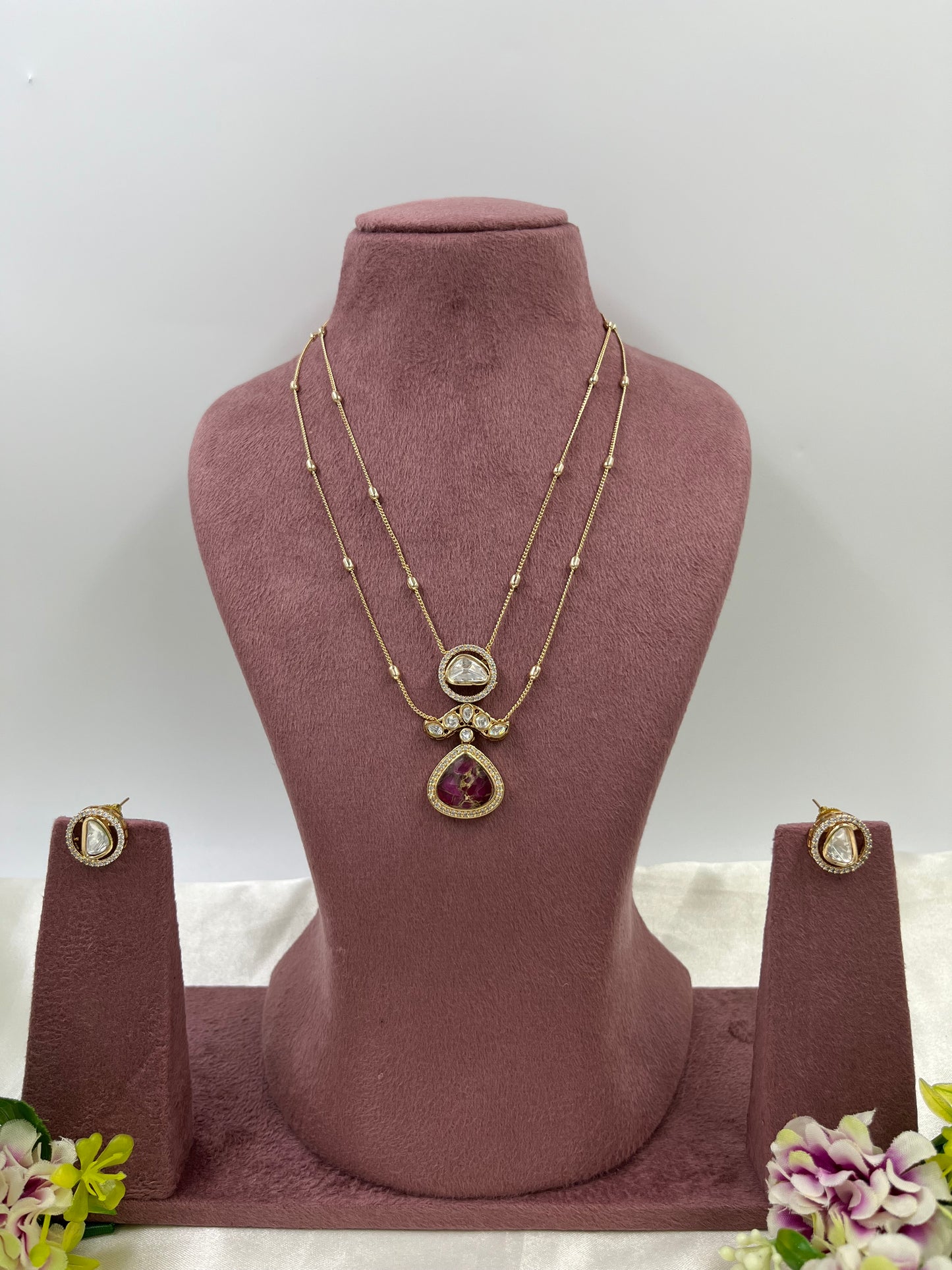 Myra Crystal Bloom Necklace