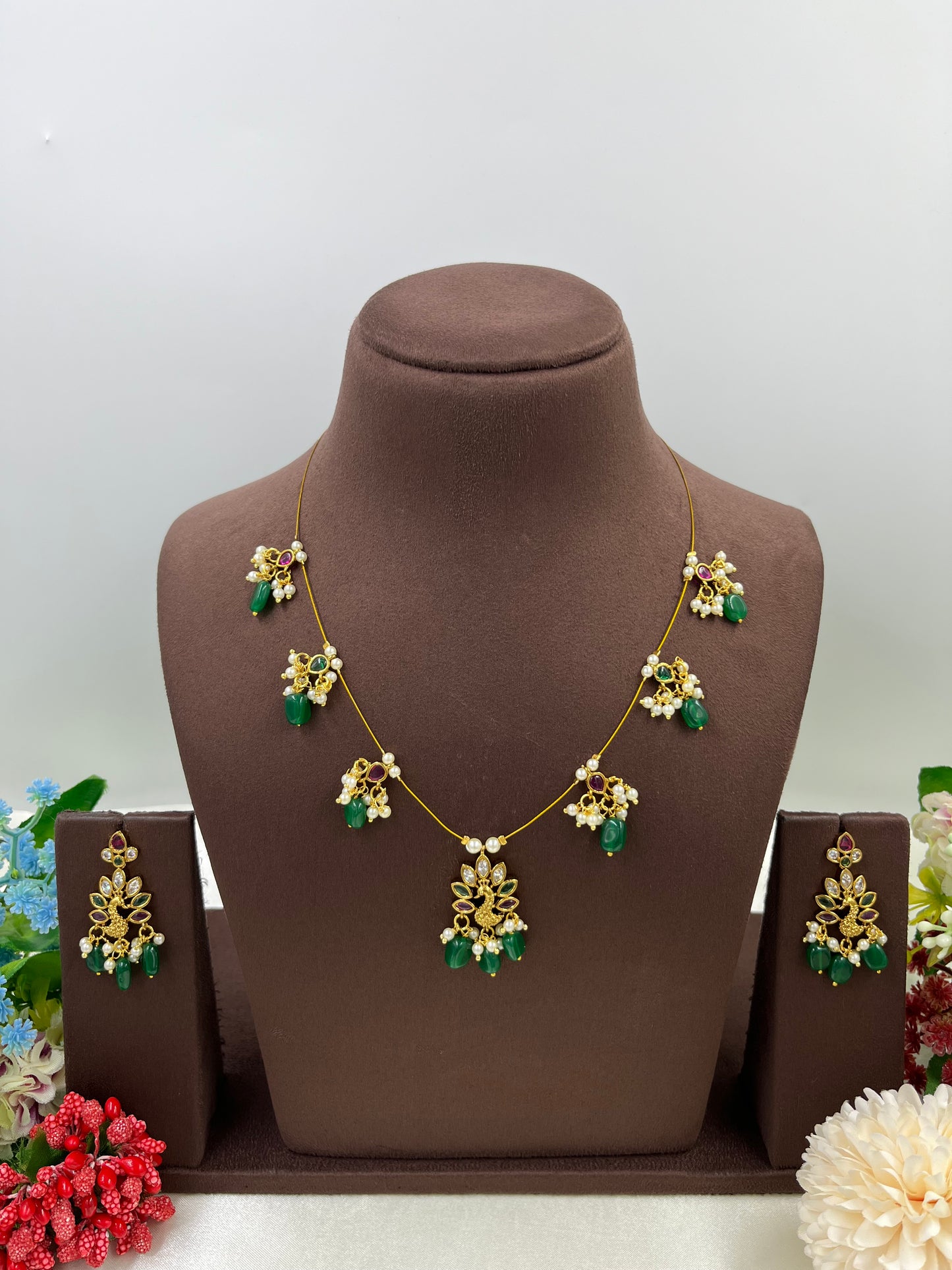 Vani Invisible South Indian Necklace