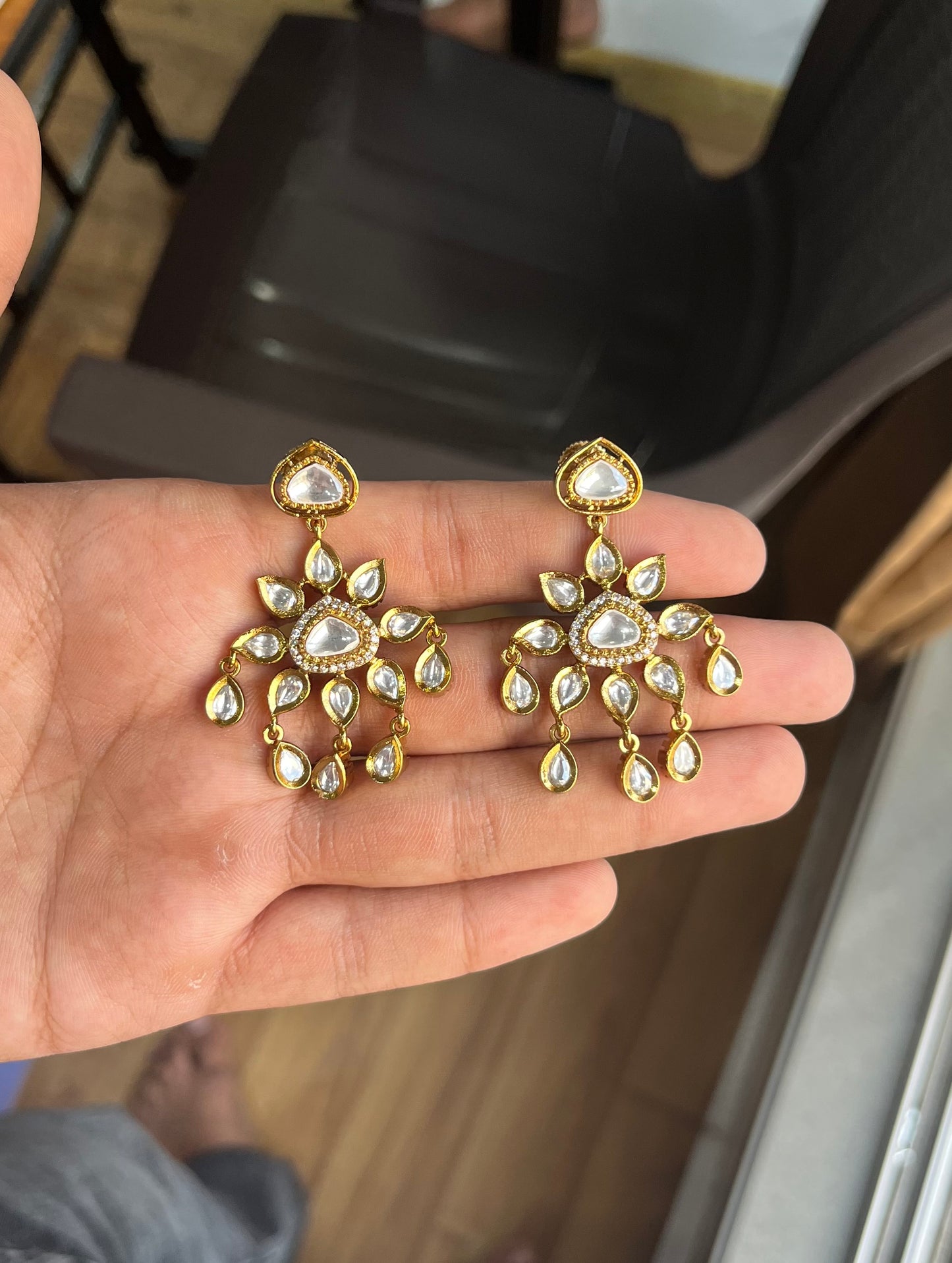 ZEHERA MOISSANITE KUNDAN NECKLACE SET