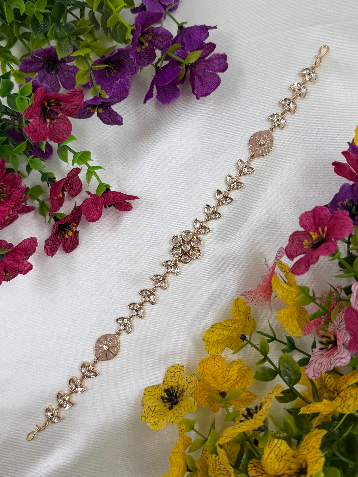 Firoza Moissanite Sheesh Patti