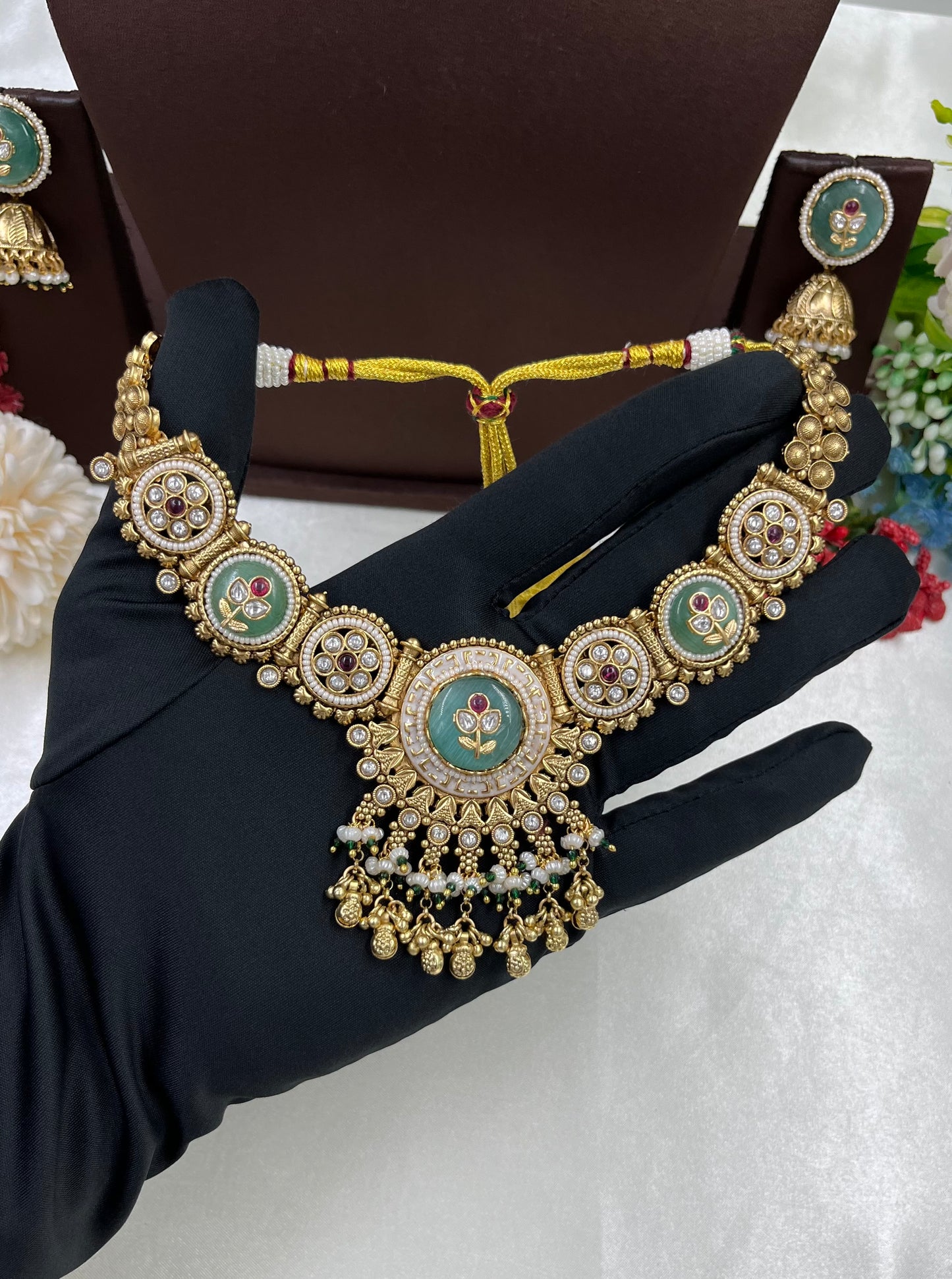 Nisha Heritage Rajwadi Necklace