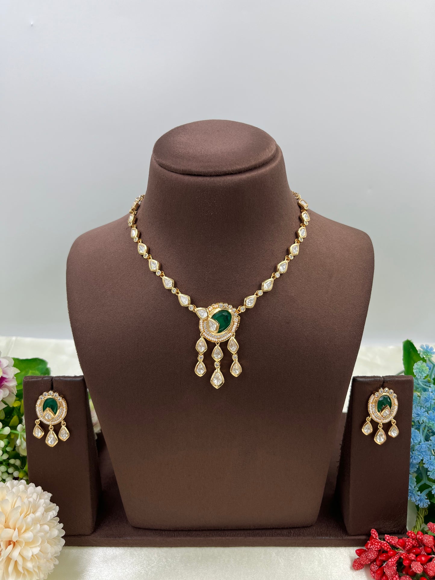 Rudrani Premium Moissanite Necklace