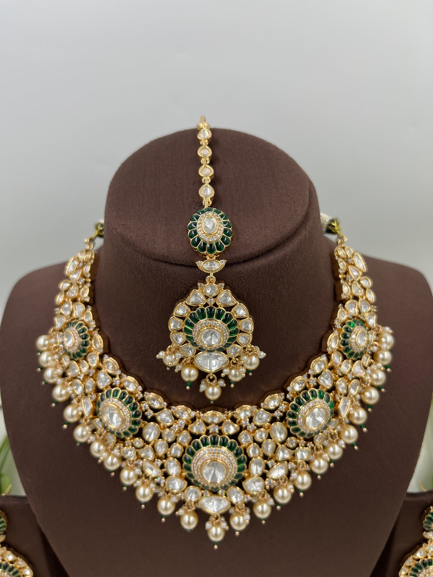 Premium Moissanite Kundan Necklace