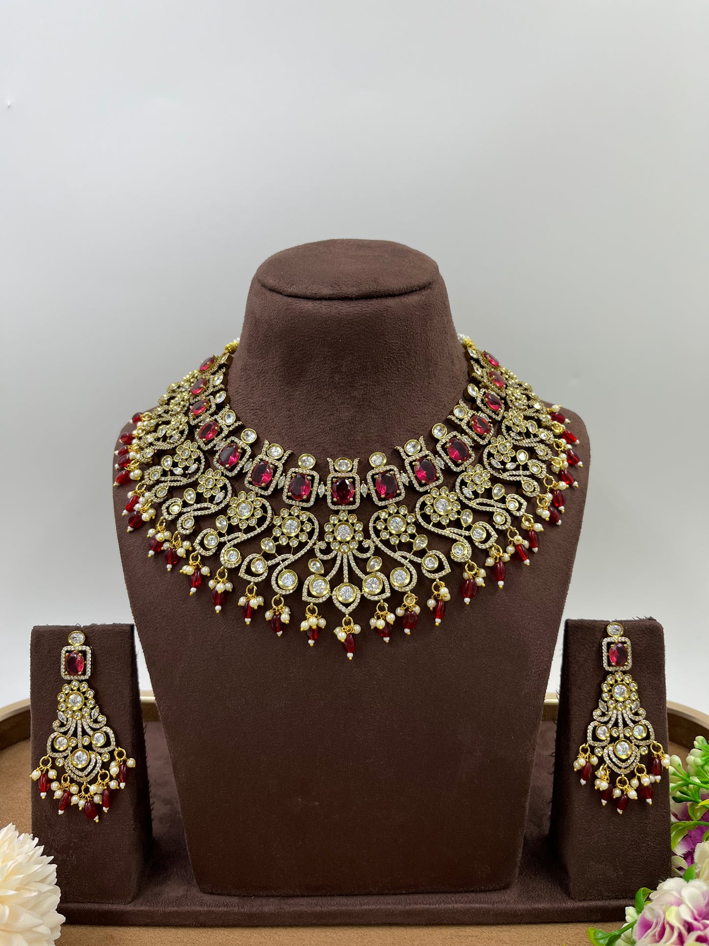 Half Moon Victorian Choker Neckless