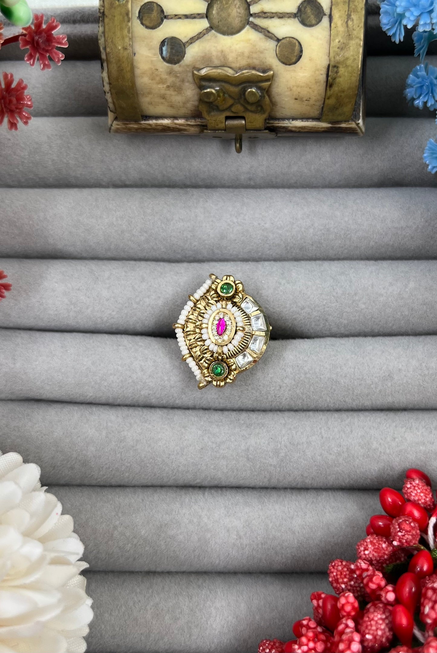 Gunjan Heritage Premium Ring