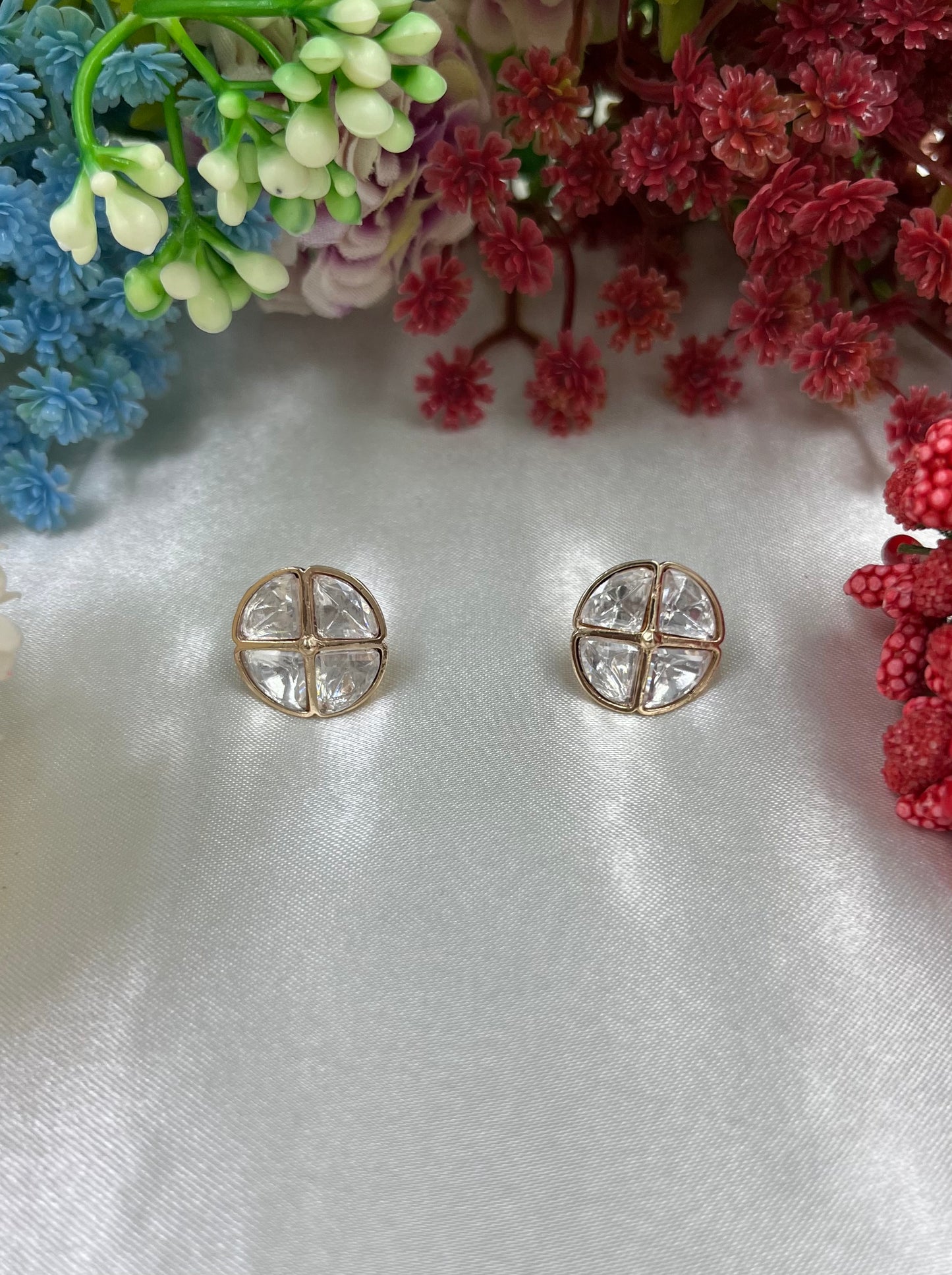 Vishaka Moissanite Kundan Tops