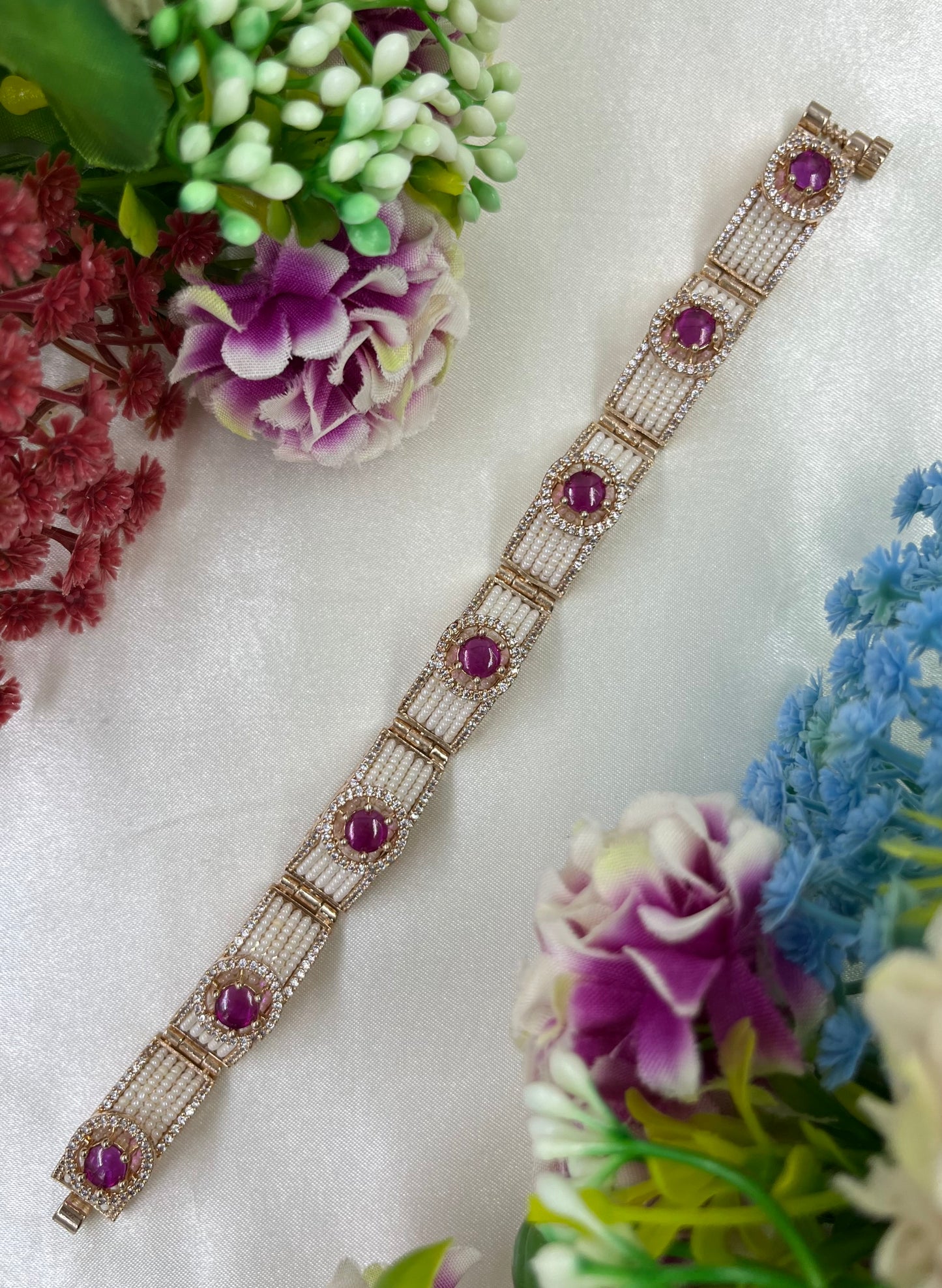 Regal Moissanite Bracelet