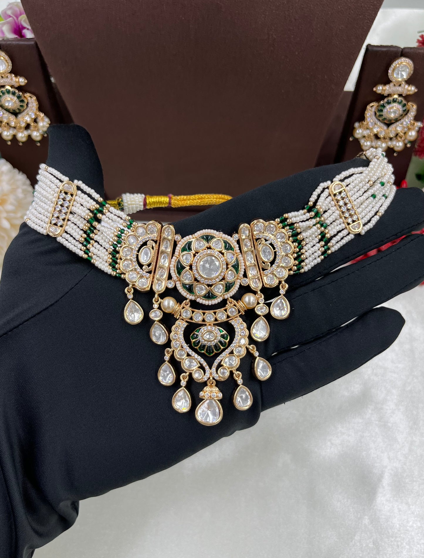 Ishani Premium Moissanite Choker