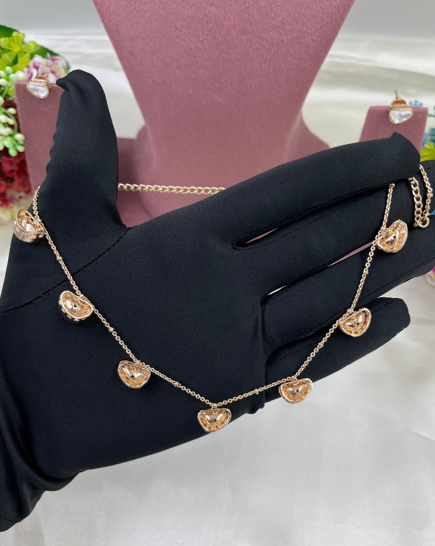 Tiara Moissanite Chain Necklace