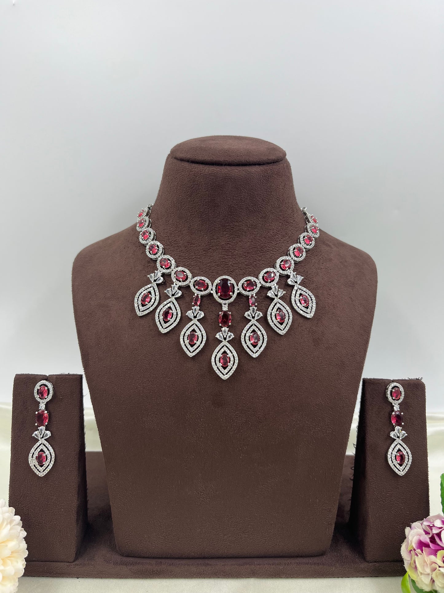 Crimson Premium Ad Necklace