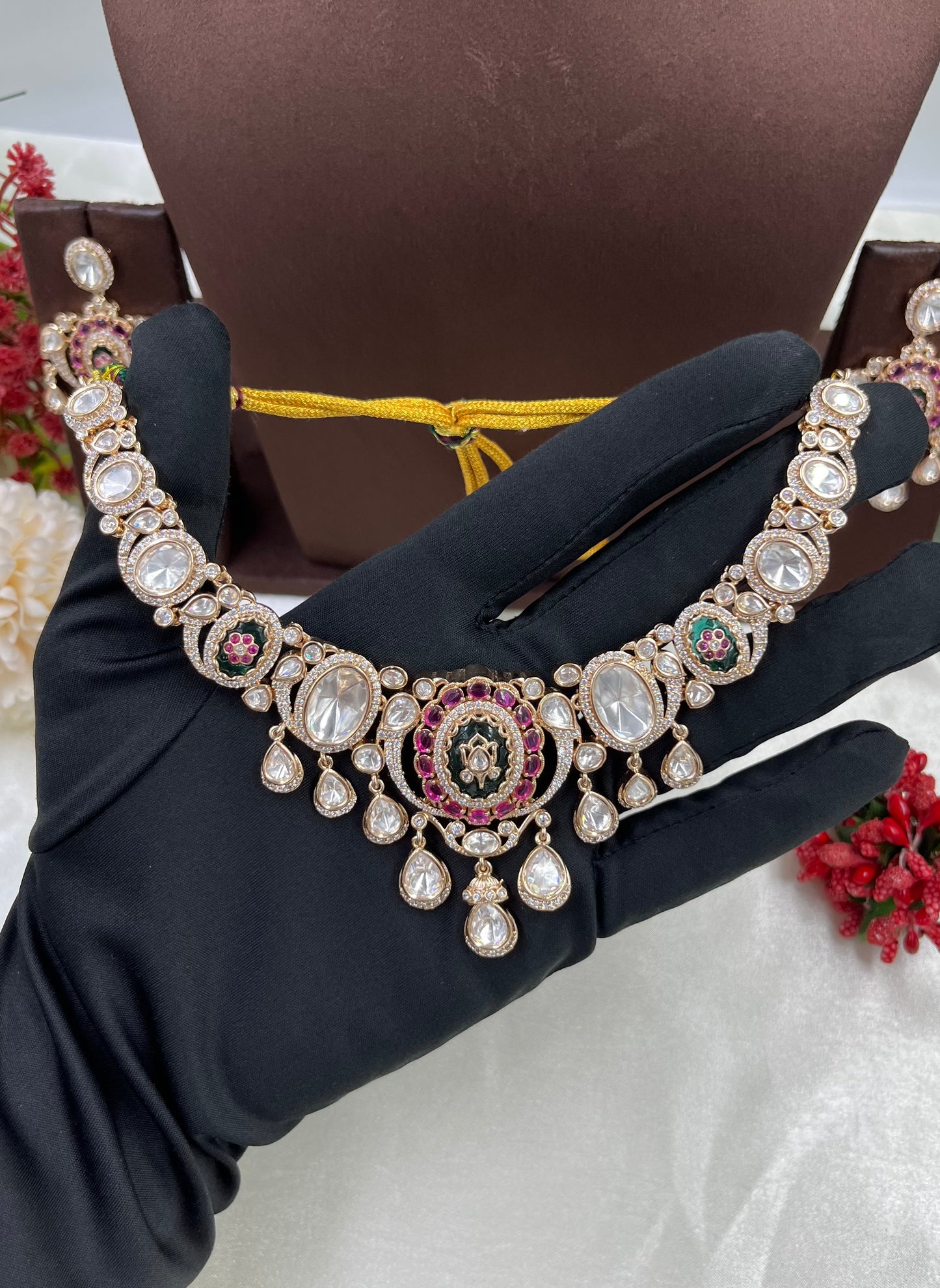 Noor Moissanite Necklace