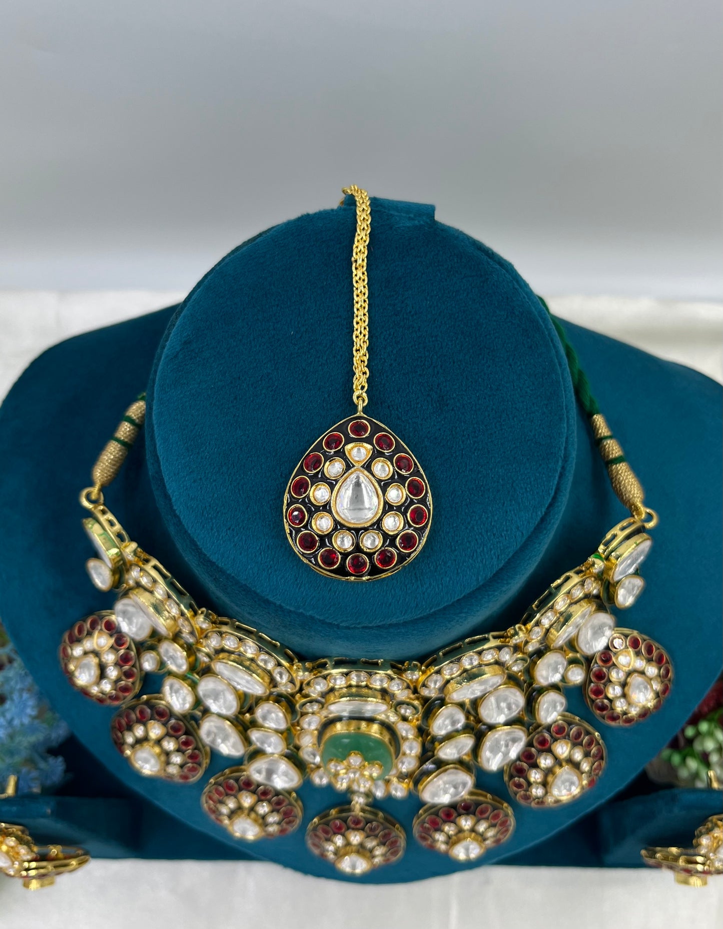 Vani Premium Minakari Polki Necklace