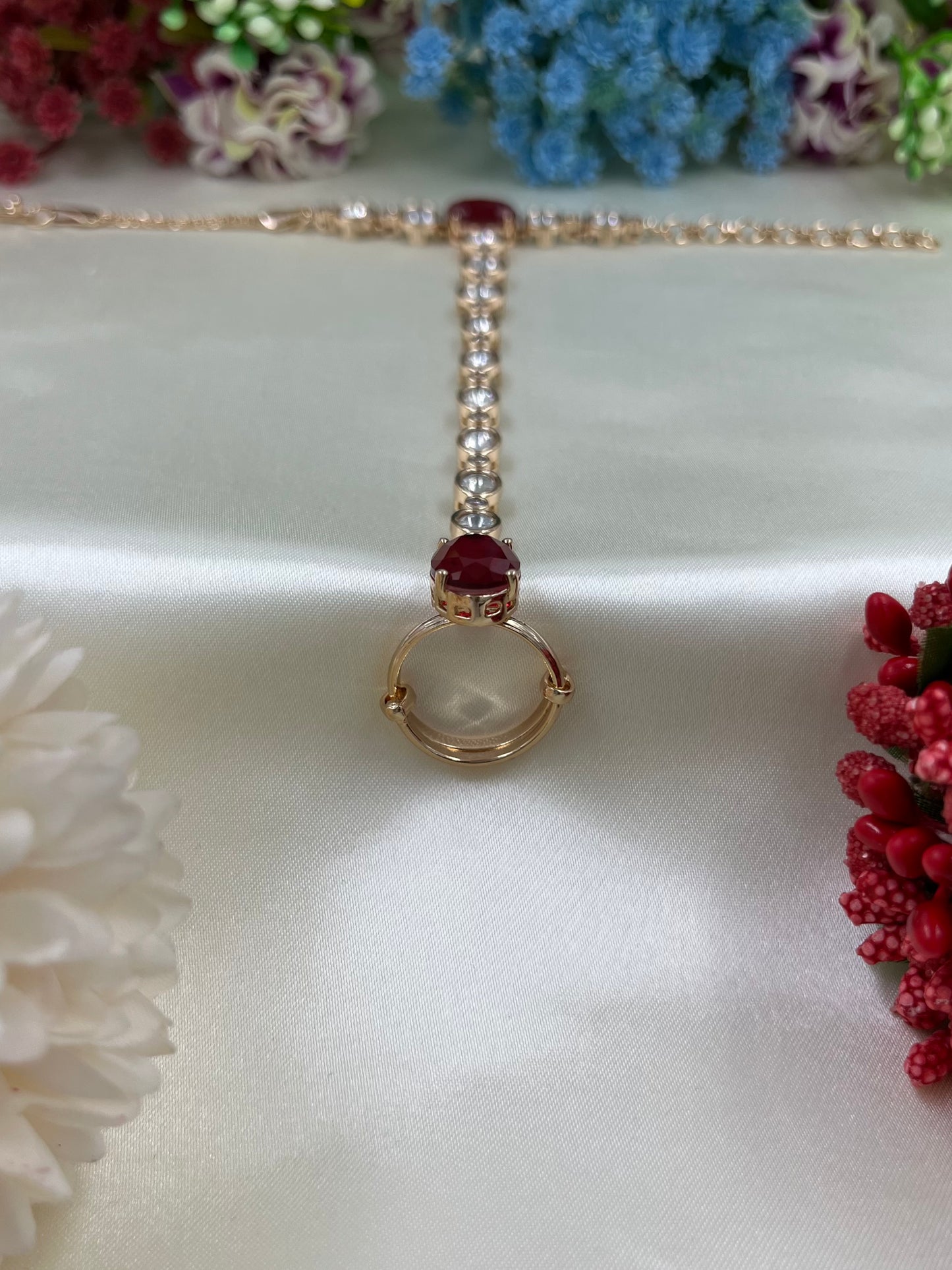 Eternal Moissanite Premium Hath Panja (One pis)