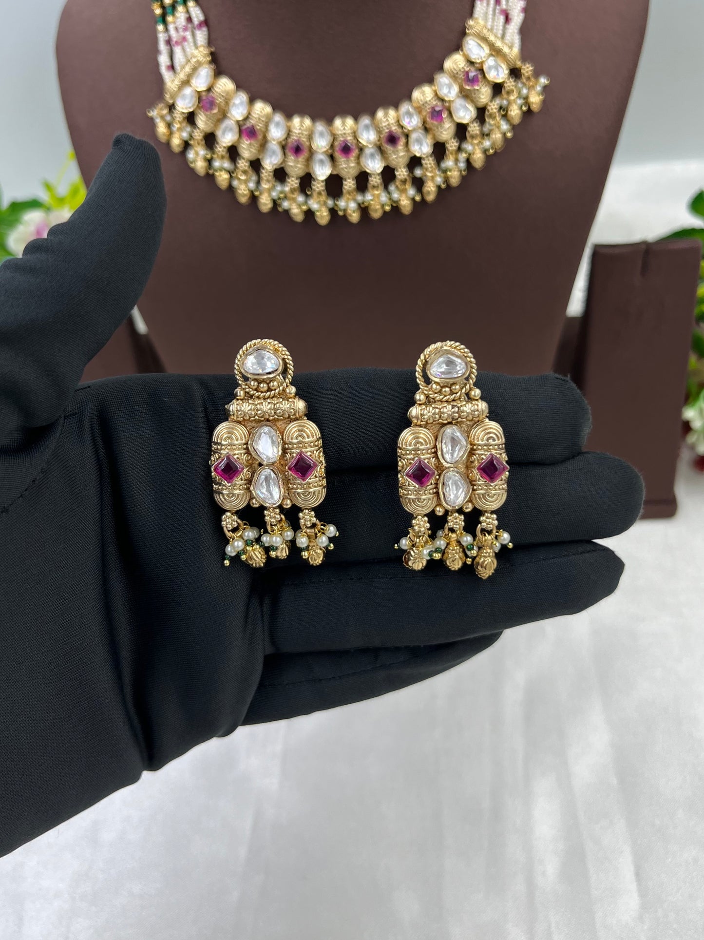 Jak Heritage Premium Moti Necklace