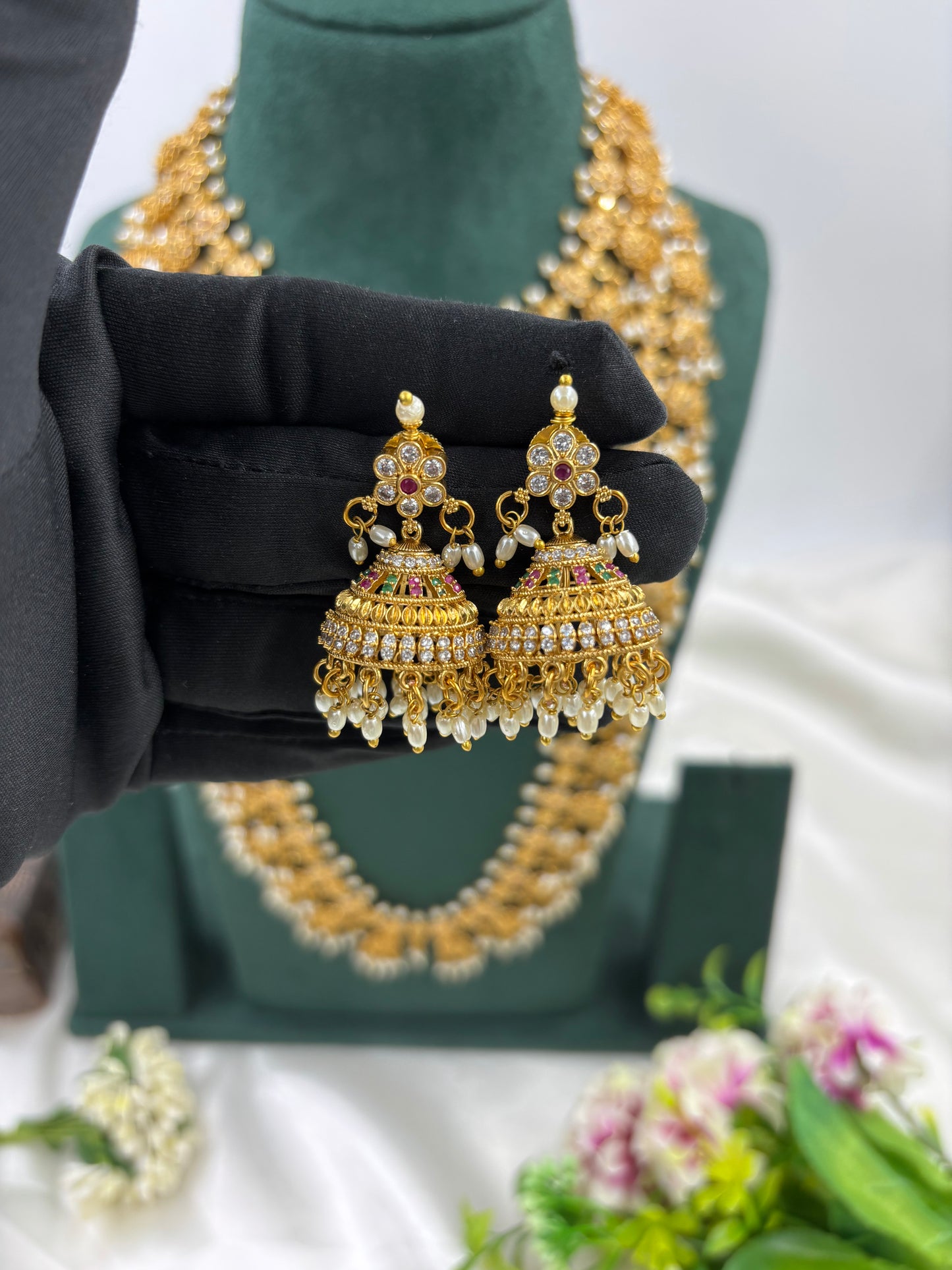 ROSI TRADITIONAL GOLD PLATED COMBO SET