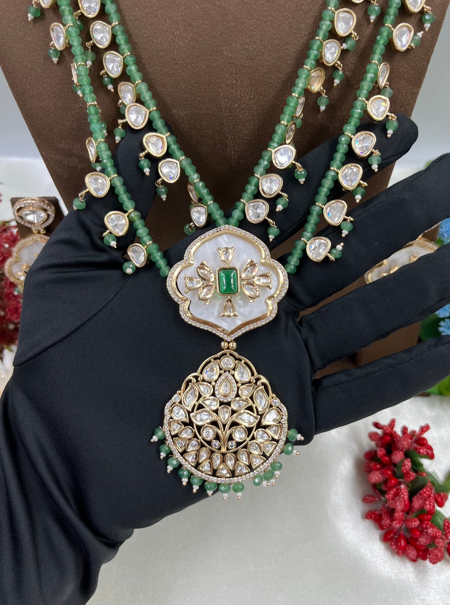 Tany Moissanite Long Necklace