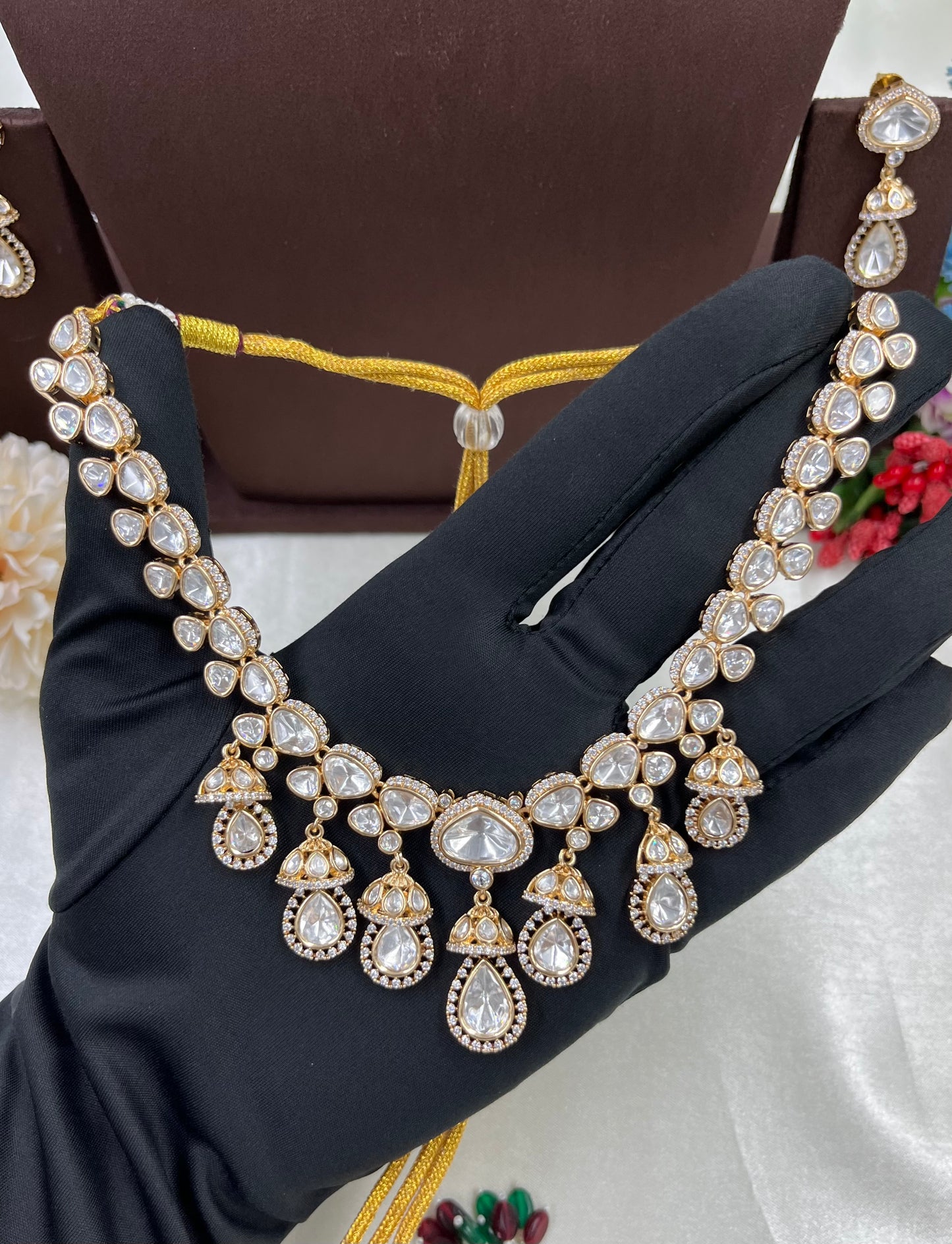 Asha Moissanite Necklace