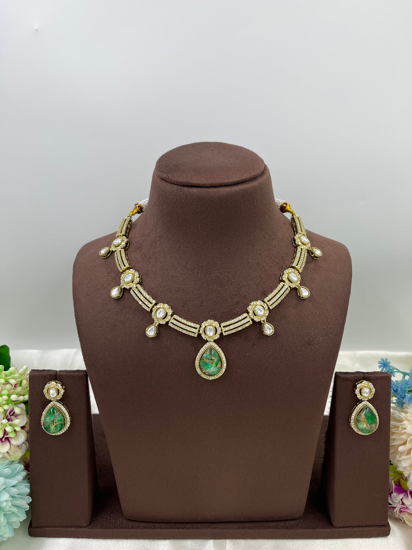 Treen Victorian Kundan Necklace