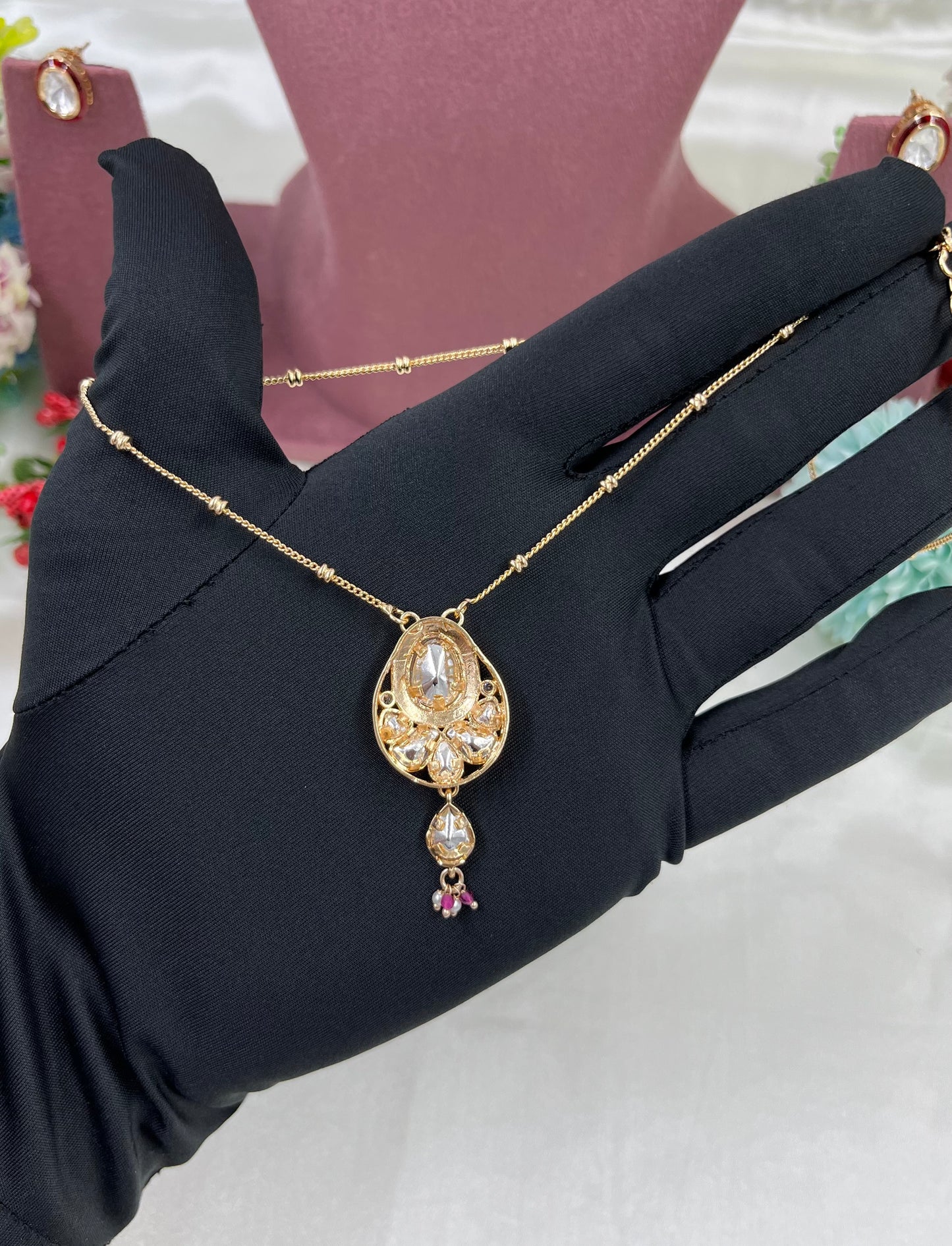 Rulina Kundan Chain Pandal