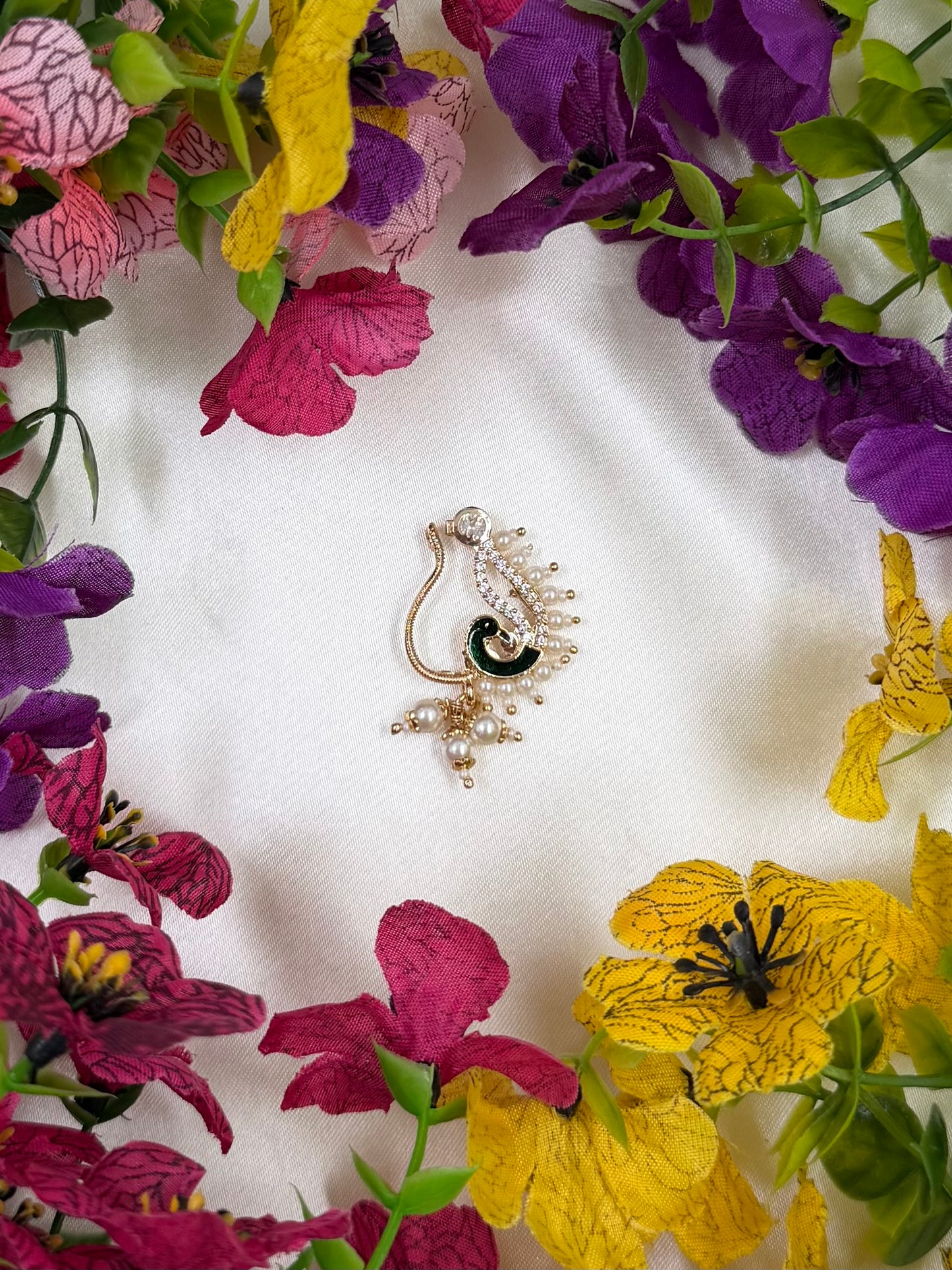 Sakshi Moissanite Nose Ring