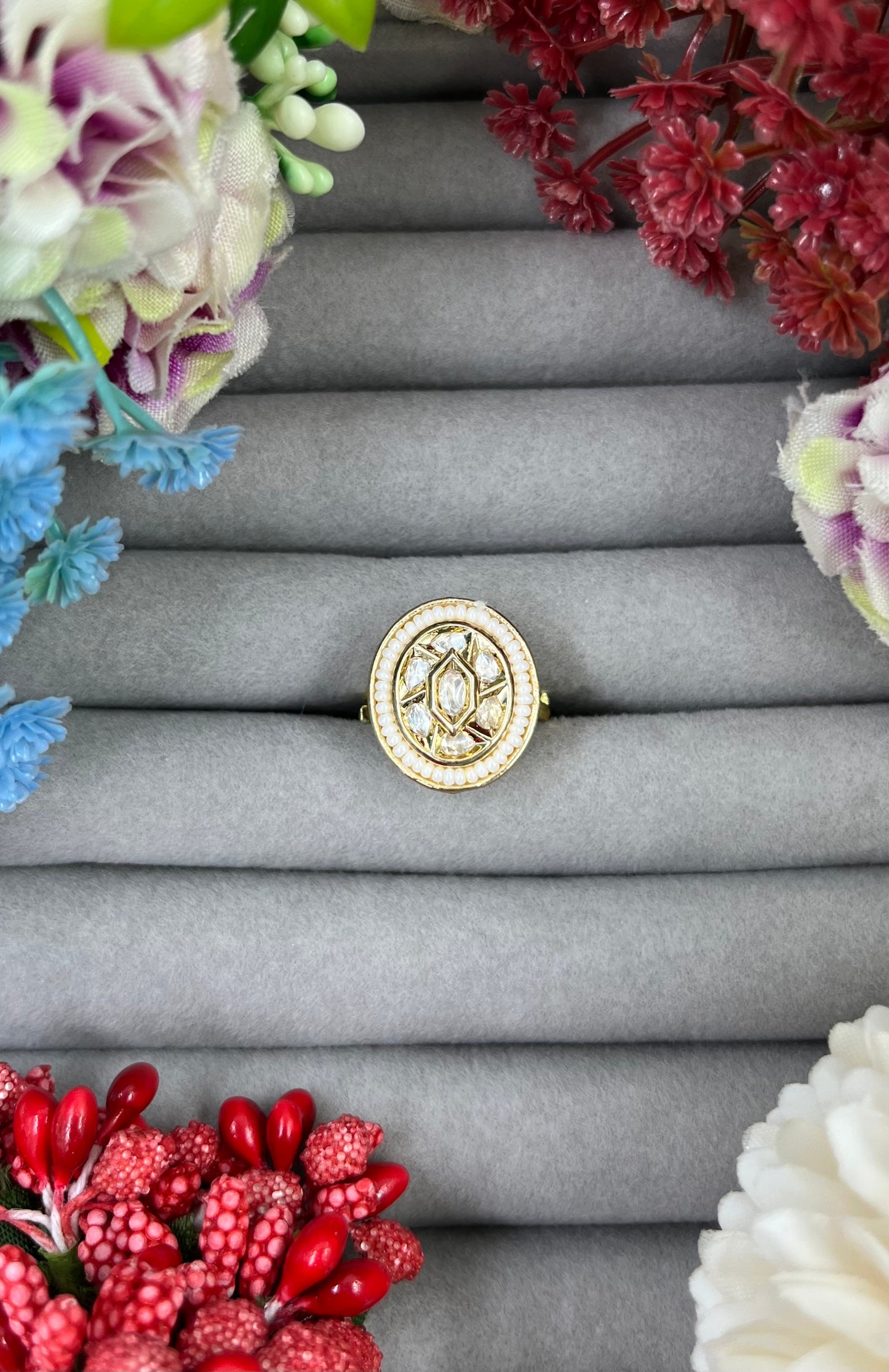 Swati Moissanite Ring