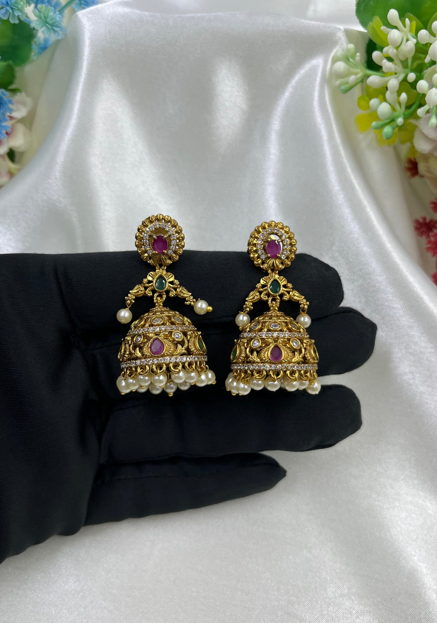 Anandi Victorian Jhumka