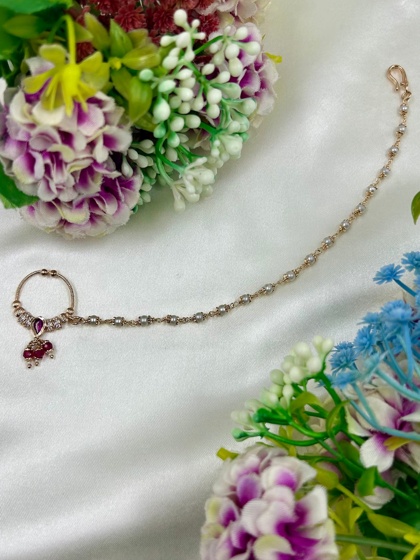 Jiya Moissanite Nose Ring